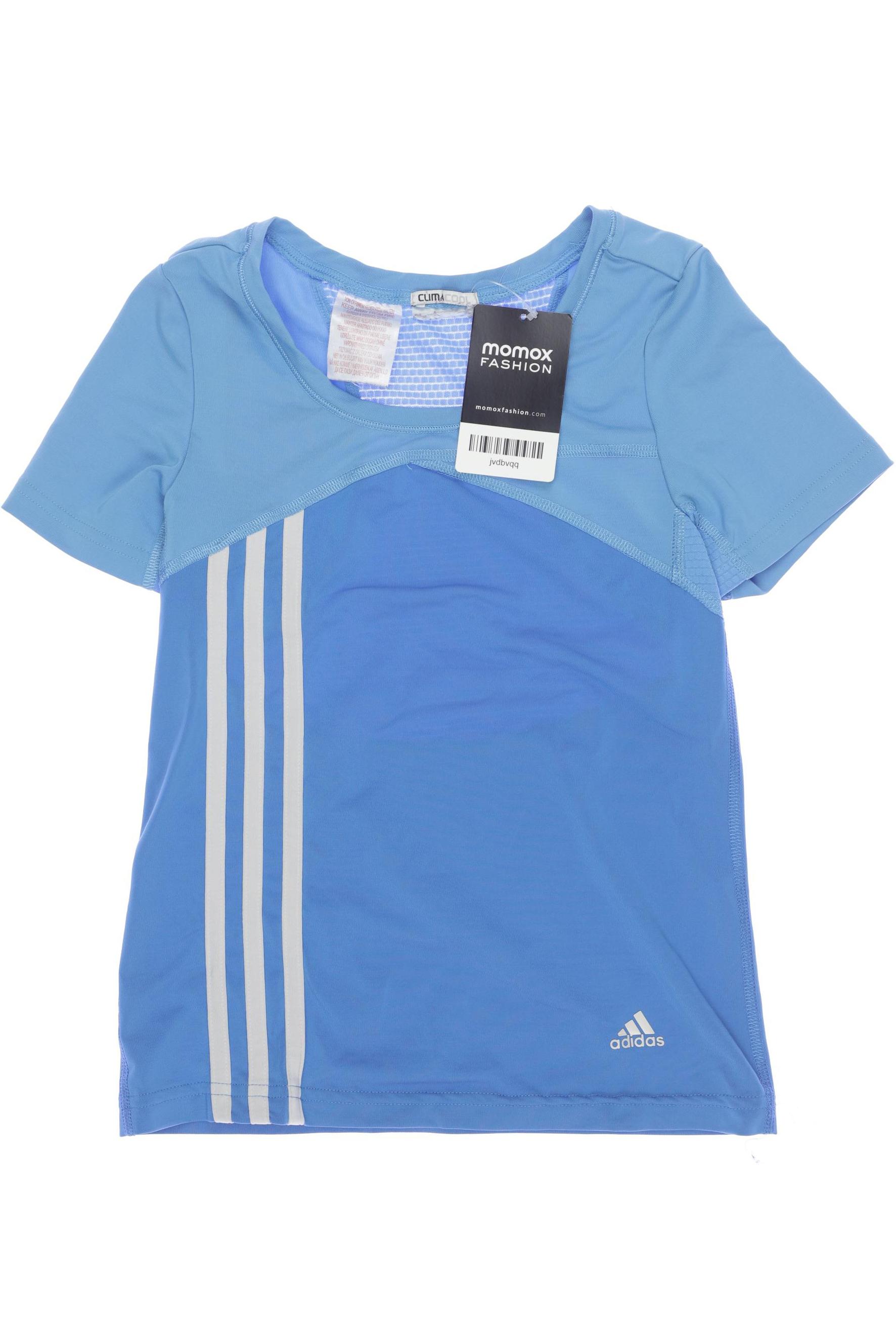 

adidas Damen T-Shirt, blau, Gr. 134