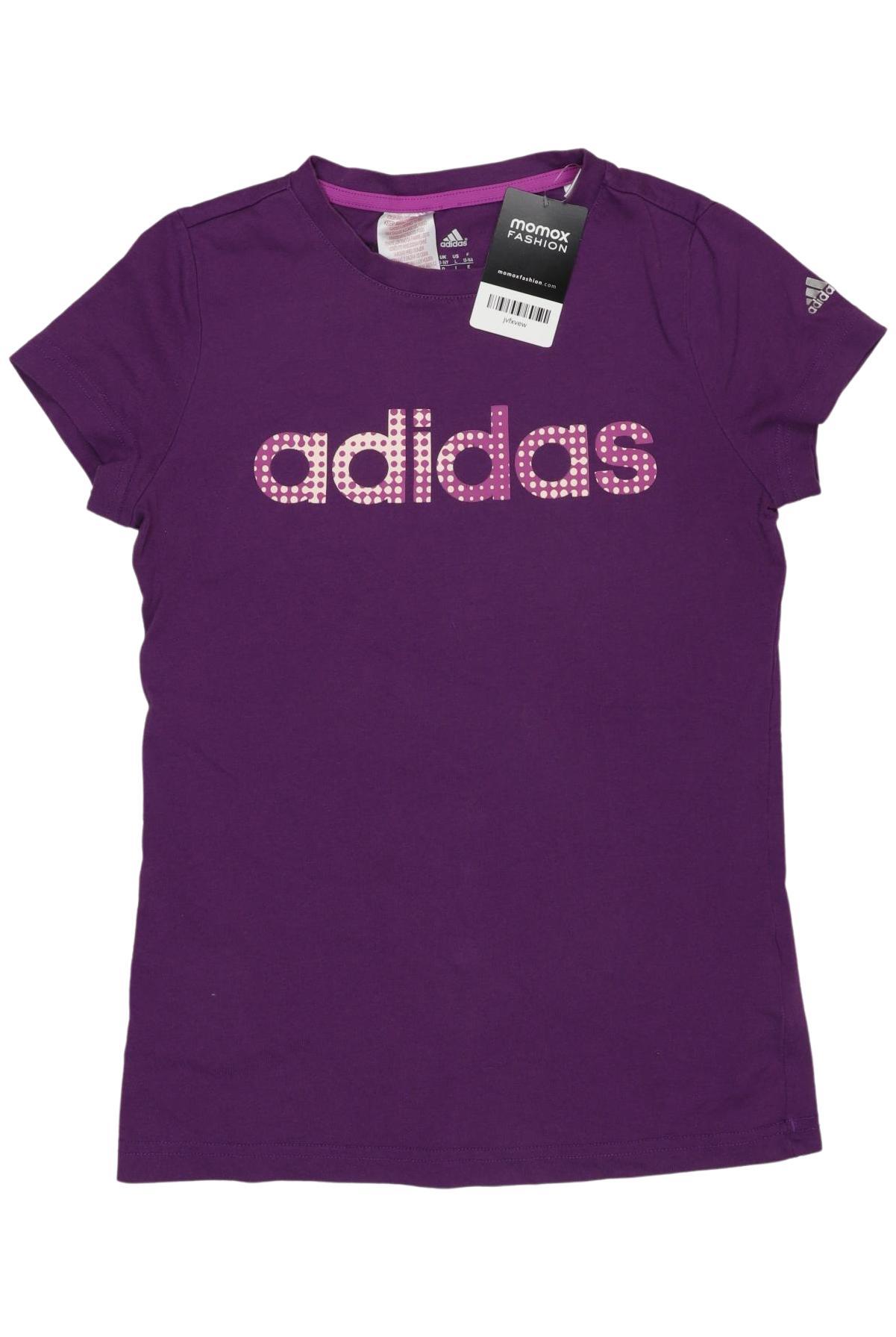 

adidas Damen T-Shirt, flieder, Gr. 164