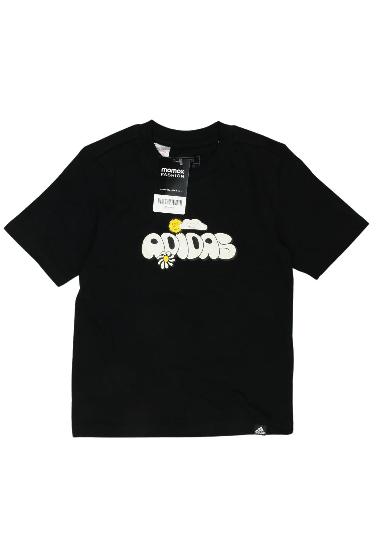 

adidas Damen T-Shirt, schwarz, Gr. 128