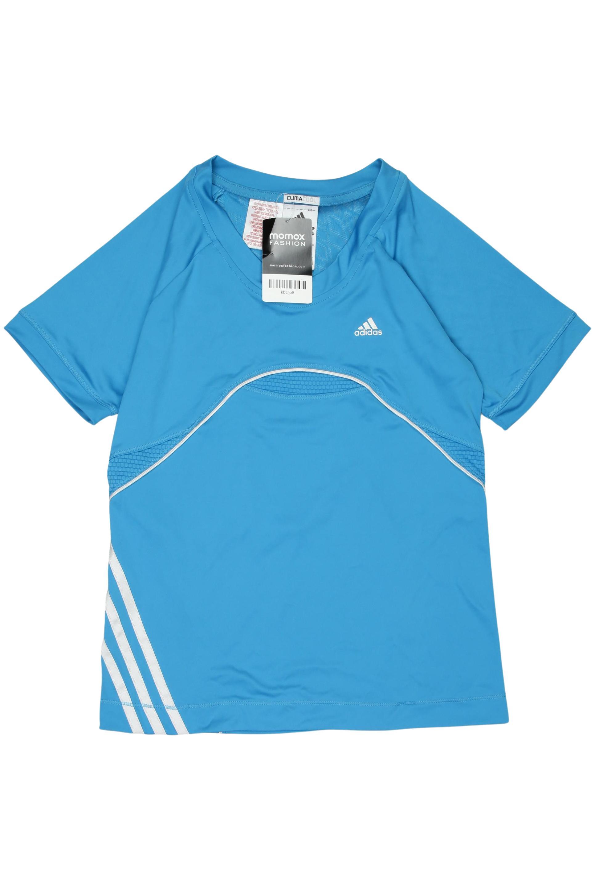 

adidas Damen T-Shirt, blau, Gr. 164