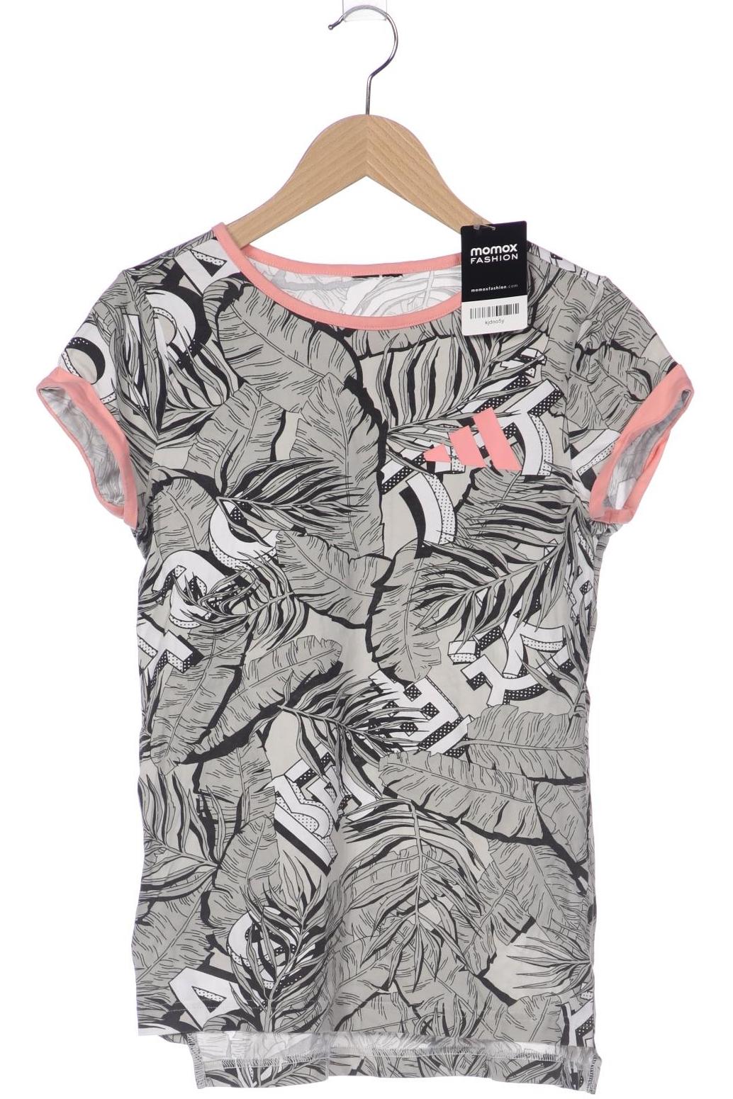 

adidas Damen T-Shirt, grau, Gr. 134