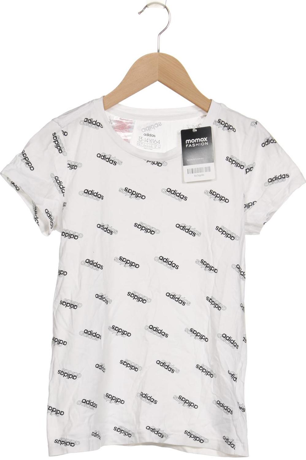 

adidas Damen T-Shirt, weiß, Gr. 164