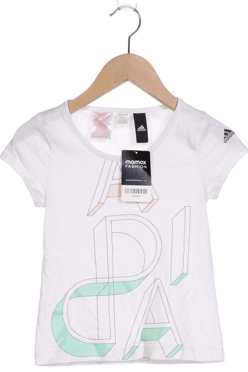 

adidas Mädchen T-Shirt, weiß