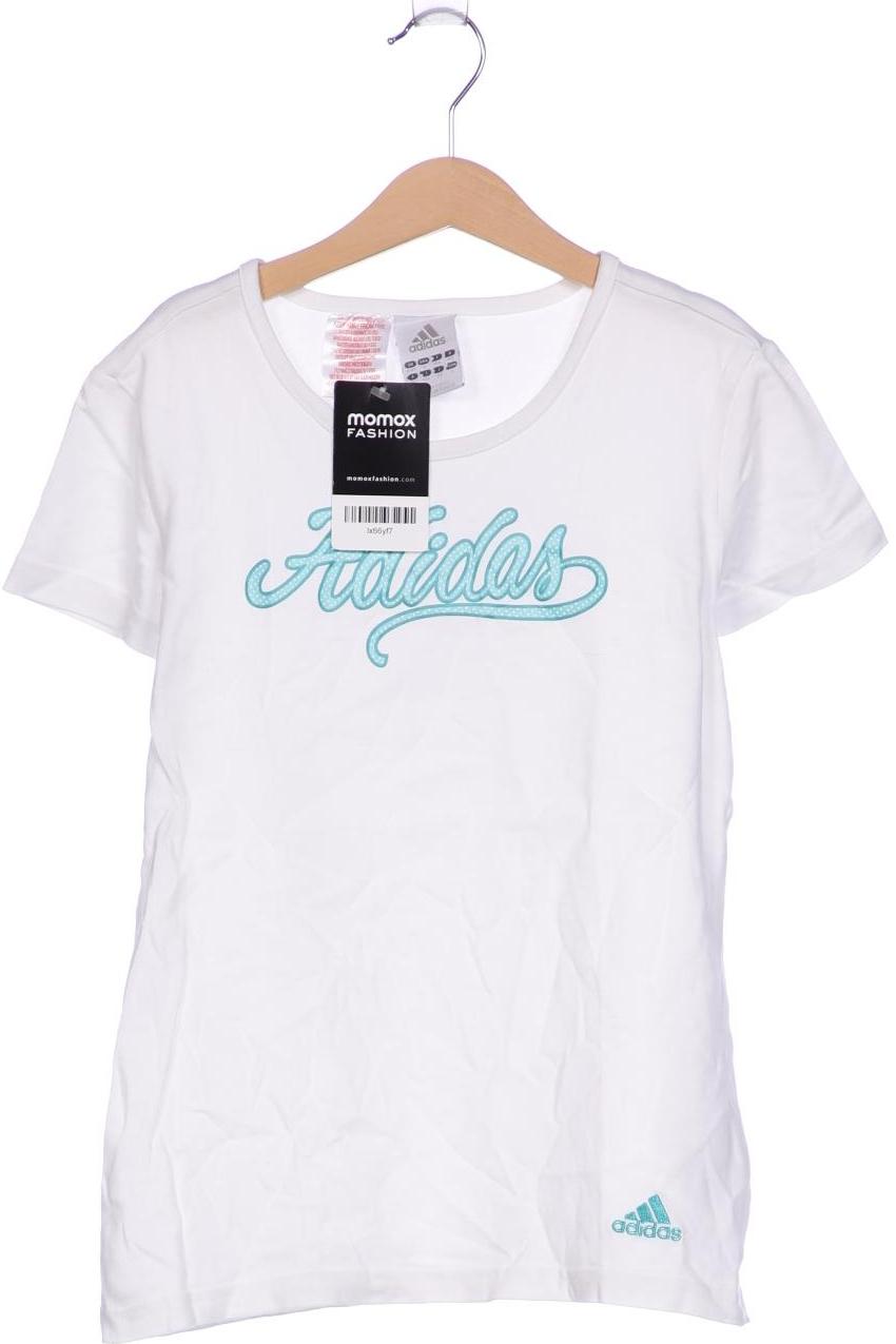 

adidas Damen T-Shirt, weiß, Gr. 152