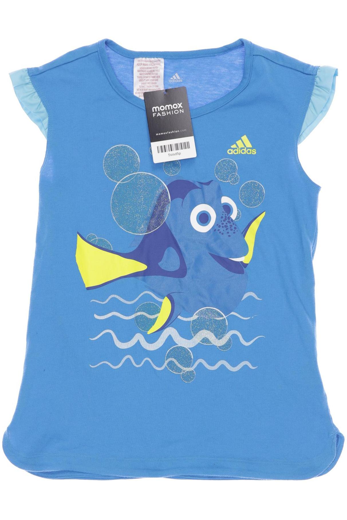 

adidas Mädchen T-Shirt, blau