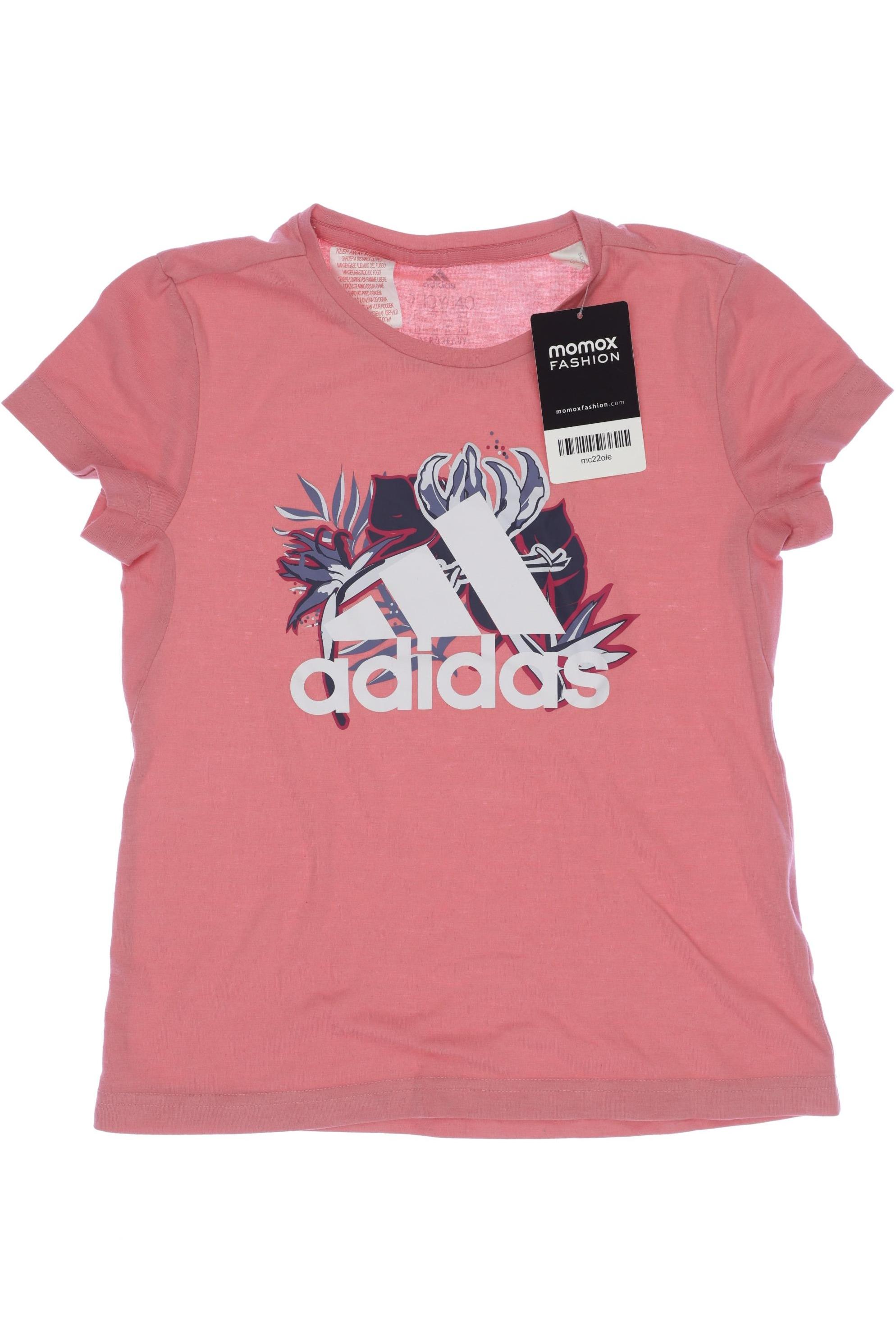 

adidas Damen T-Shirt, pink, Gr. 140
