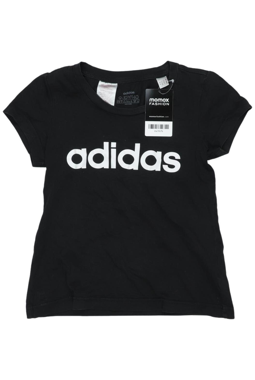 

adidas Damen T-Shirt, schwarz, Gr. 140