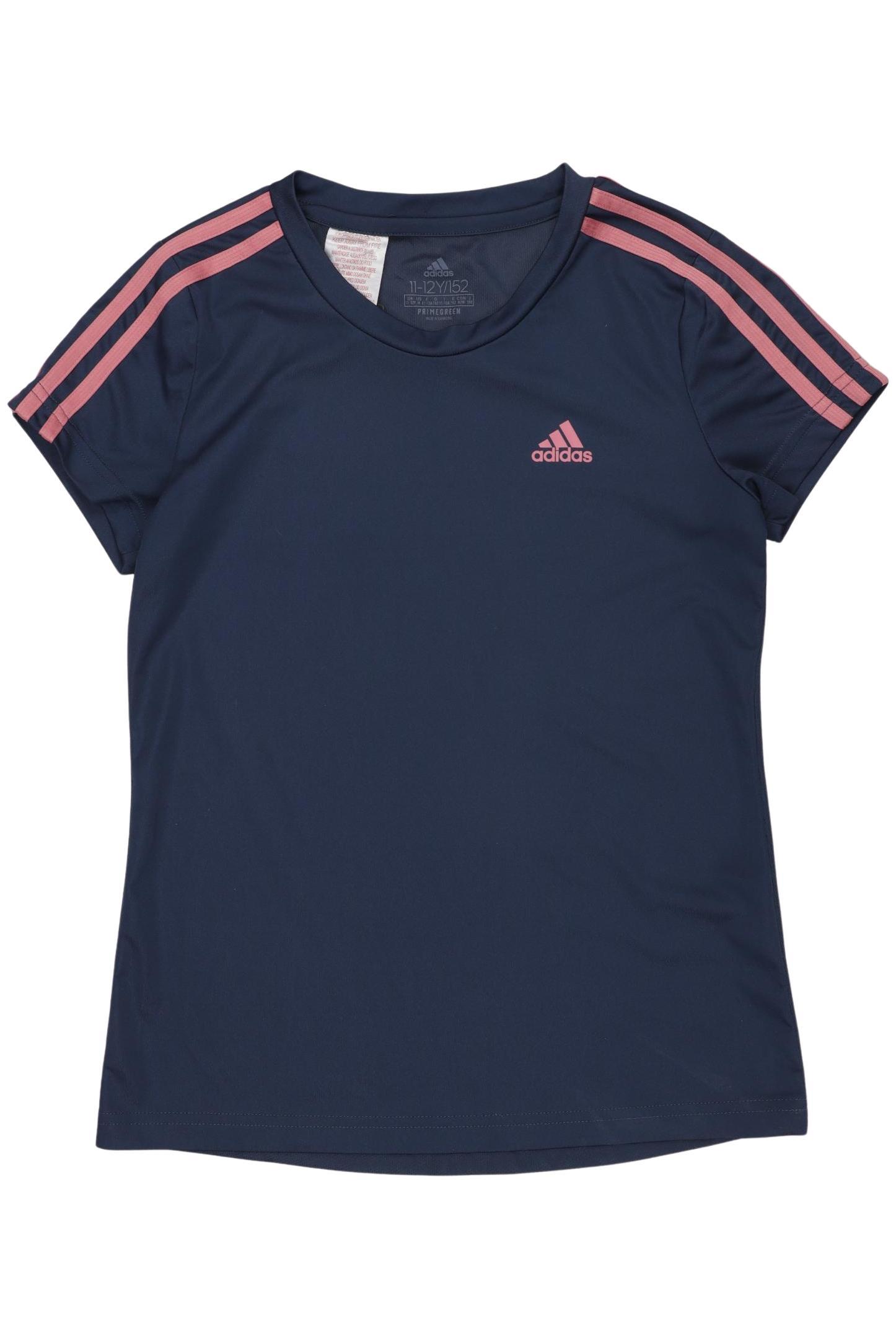 

adidas Damen T-Shirt, marineblau, Gr. 152
