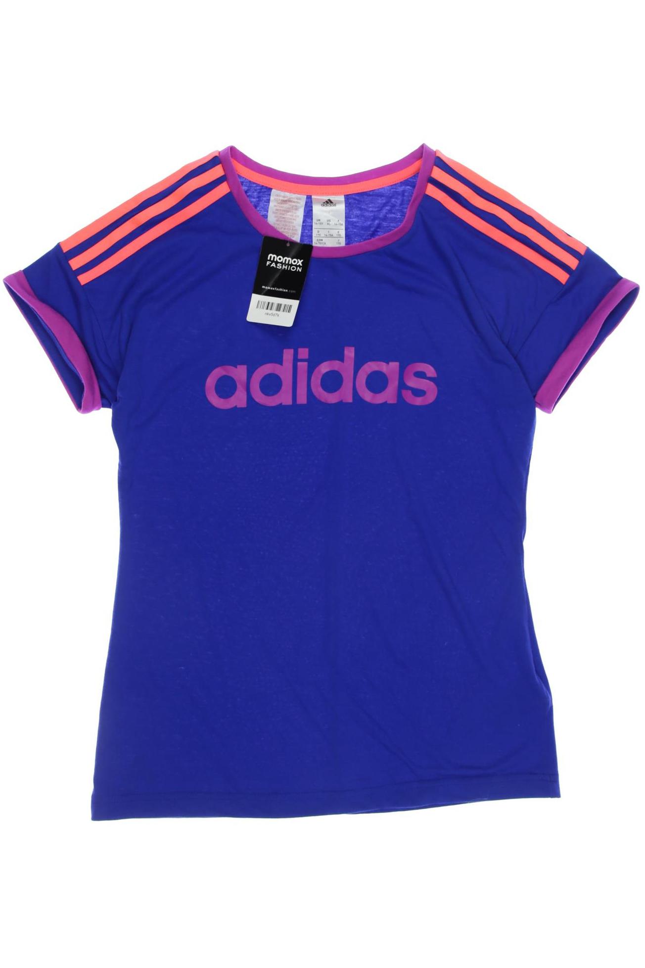 

adidas Damen T-Shirt, blau, Gr. 170