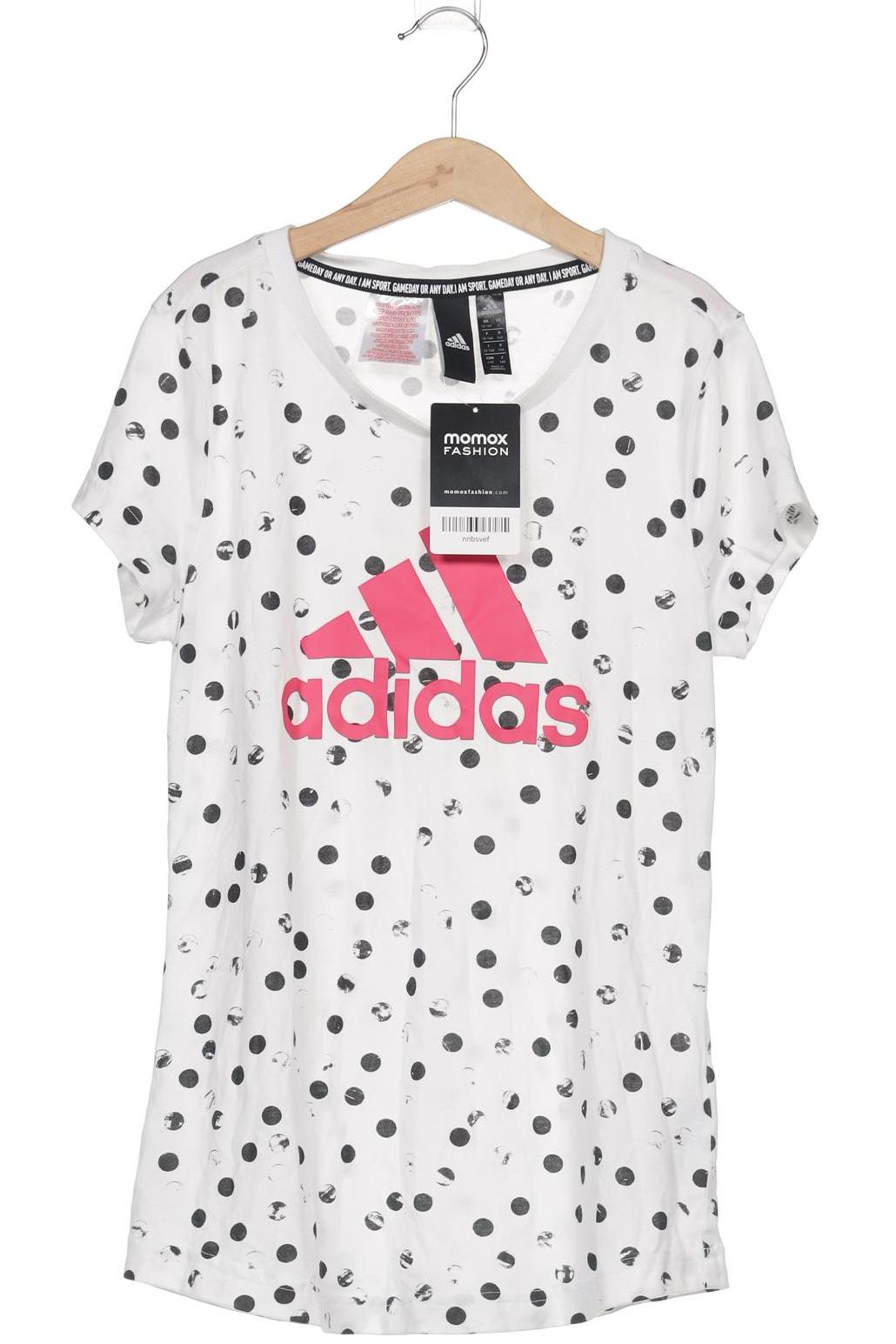 

adidas Damen T-Shirt, weiß, Gr. 164