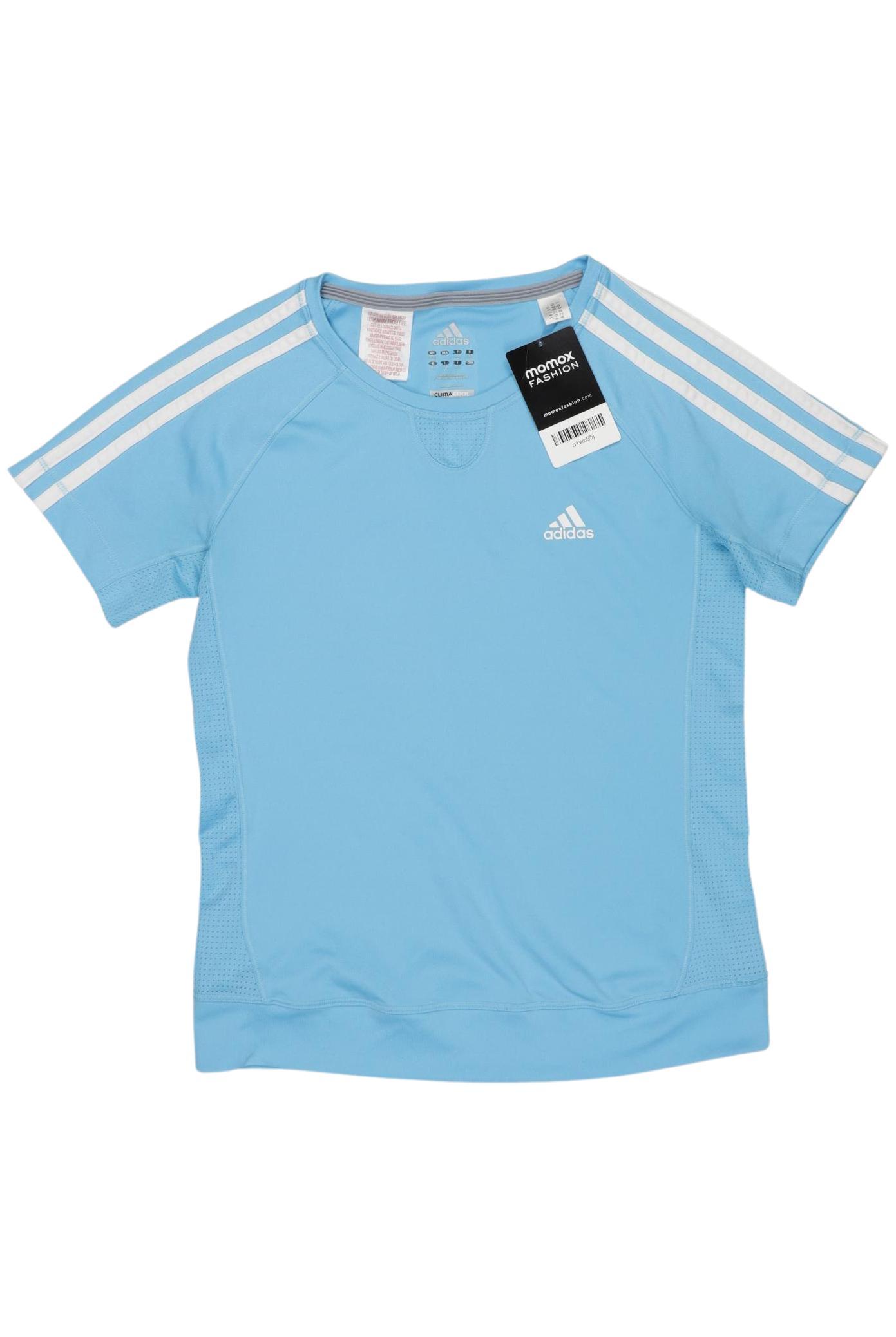 

adidas Damen T-Shirt, hellblau, Gr. 164