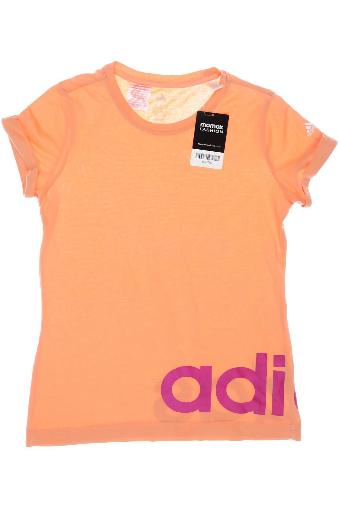 

adidas Damen T-Shirt, orange, Gr. 164