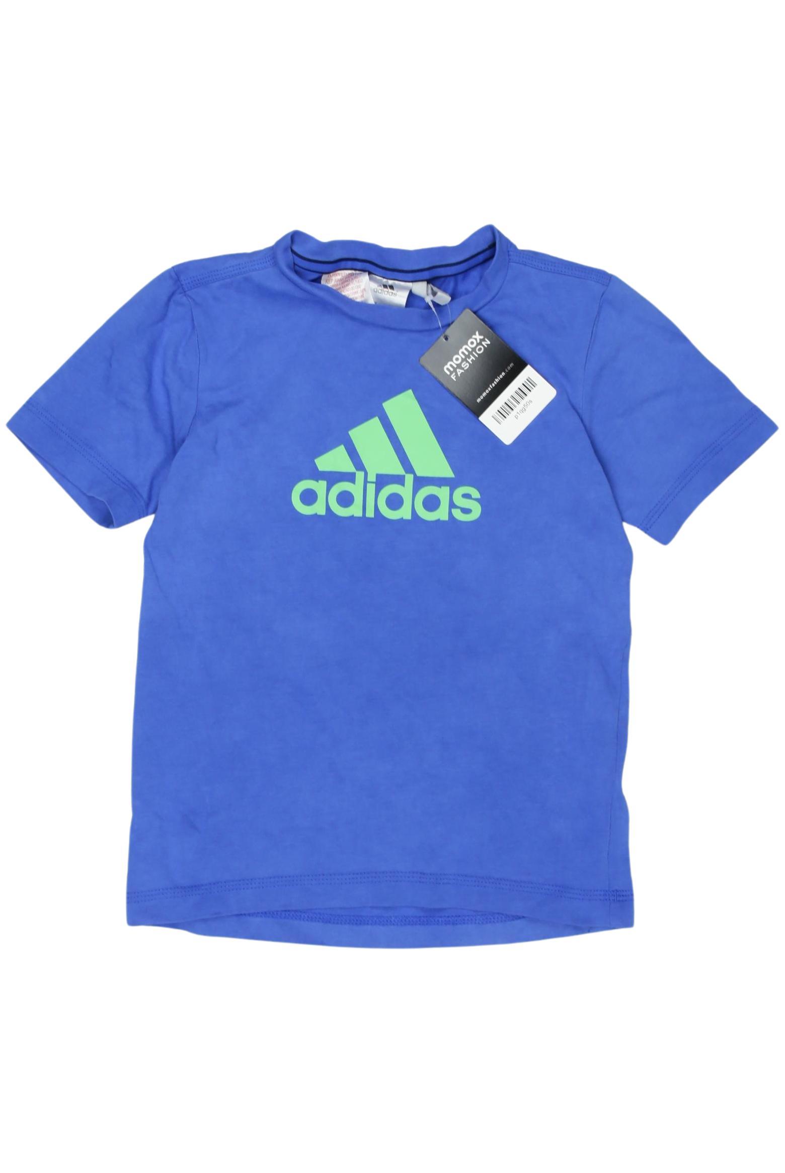 

adidas Damen T-Shirt, blau, Gr. 128