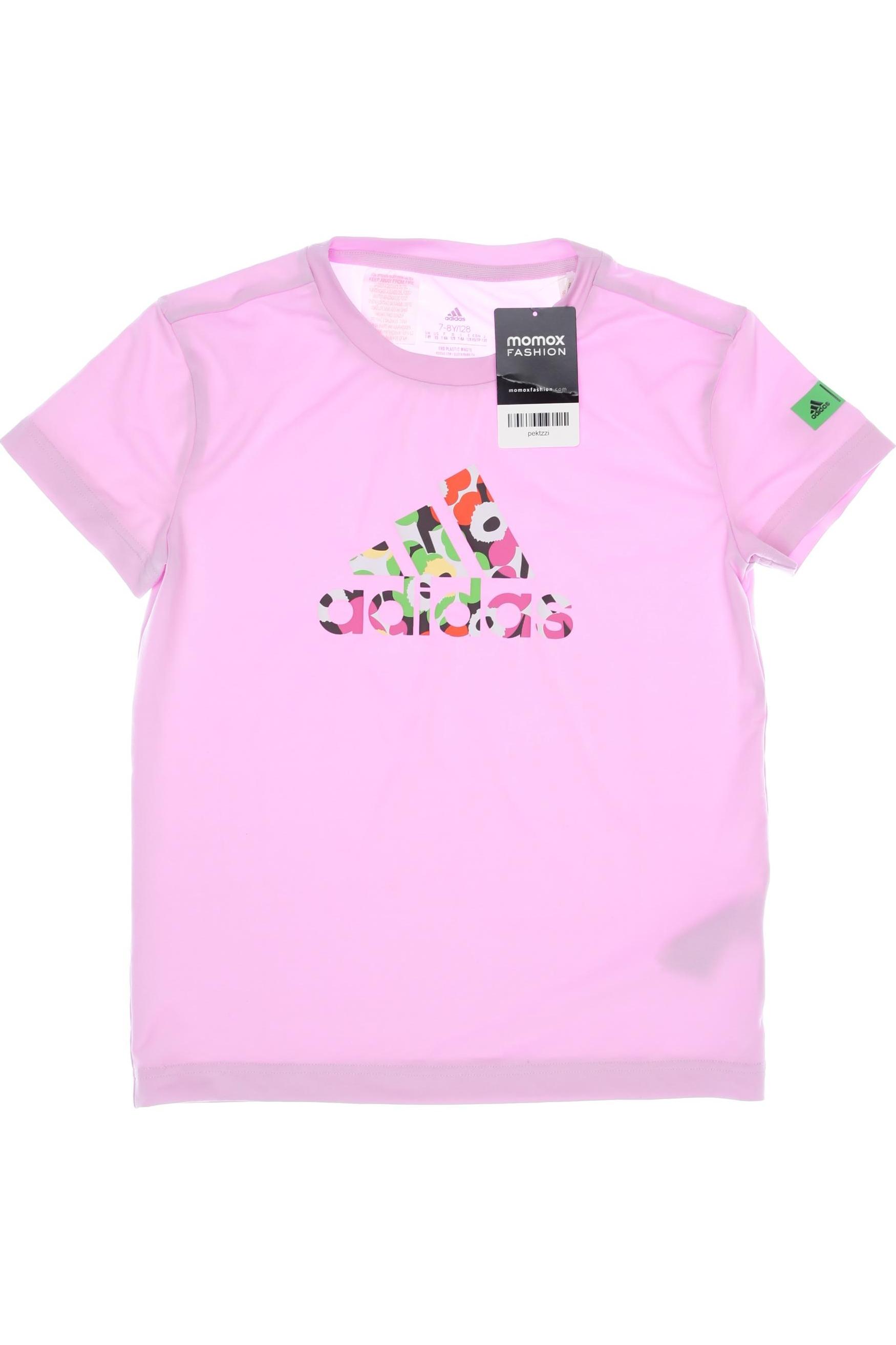 

adidas Damen T-Shirt, pink, Gr. 128