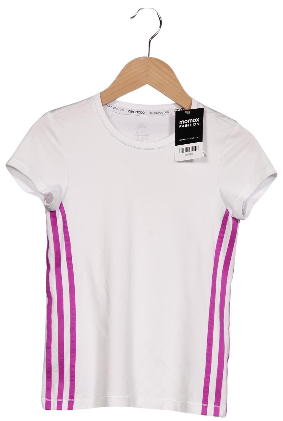

adidas Damen T-Shirt, weiß, Gr. 140