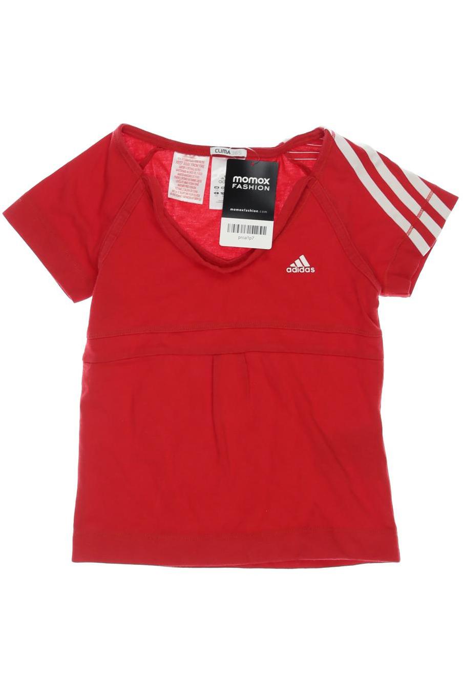 

adidas Damen T-Shirt, rot, Gr. 128