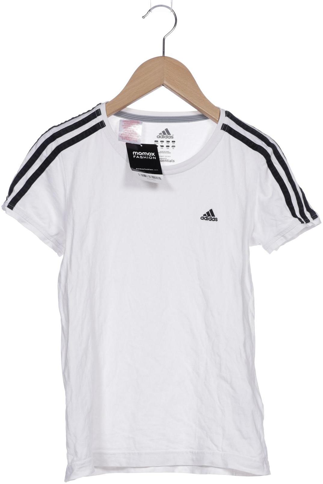 

adidas Damen T-Shirt, weiß, Gr. 164
