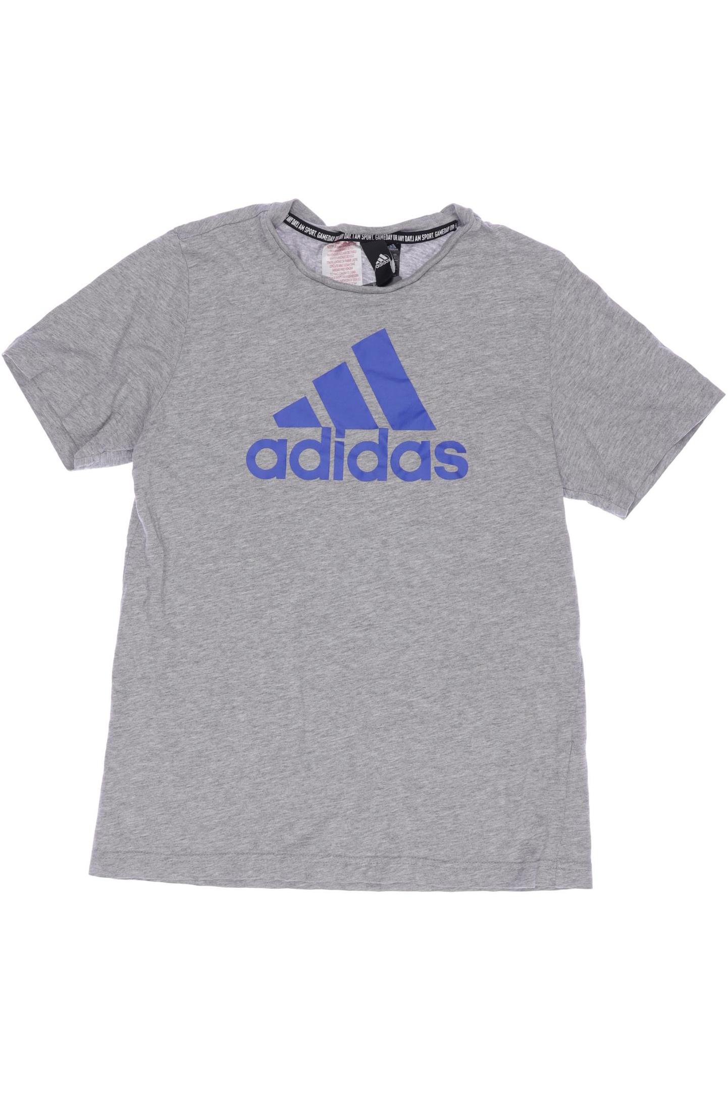 

adidas Damen T-Shirt, grau, Gr. 164