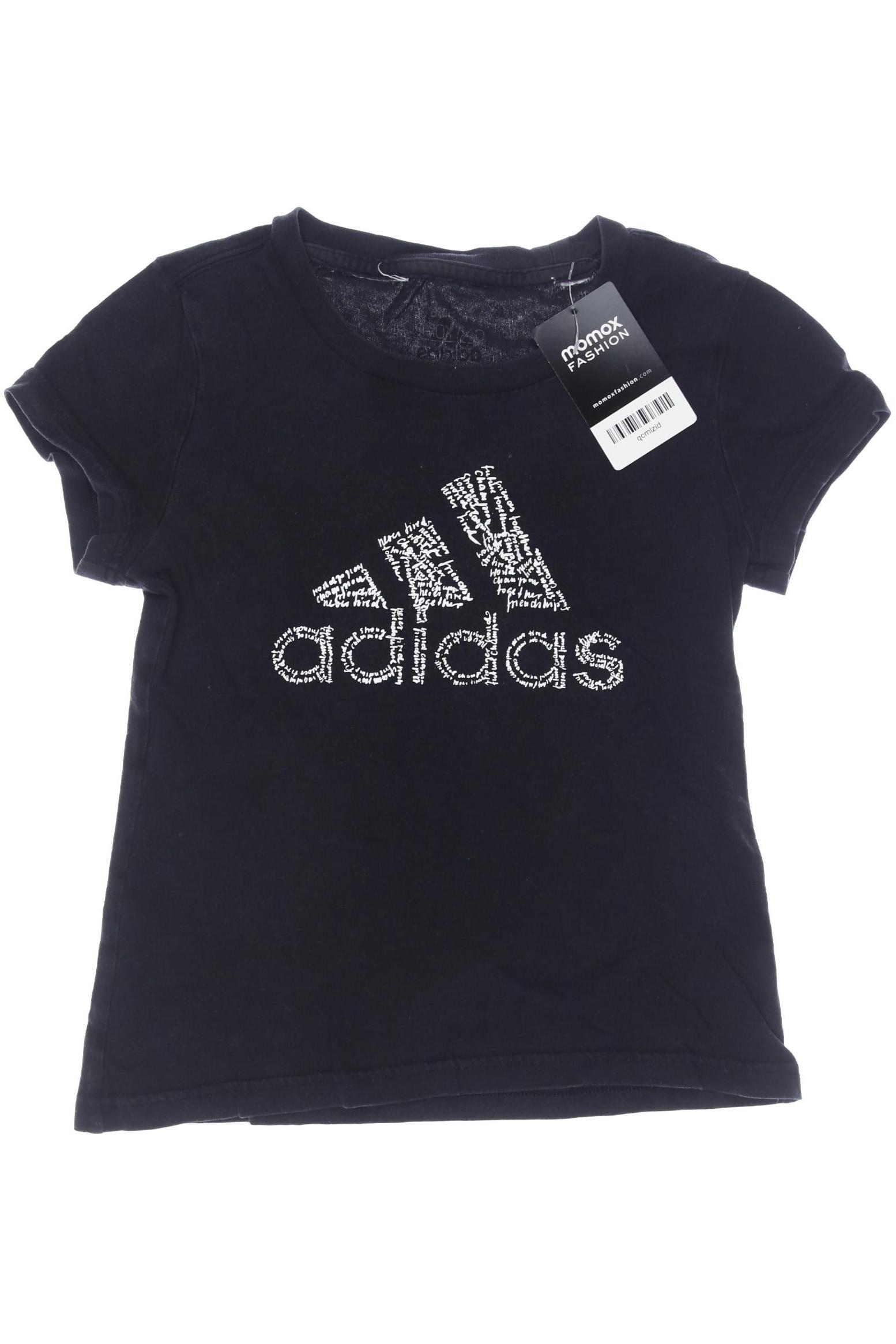 

adidas Damen T-Shirt, schwarz, Gr. 140