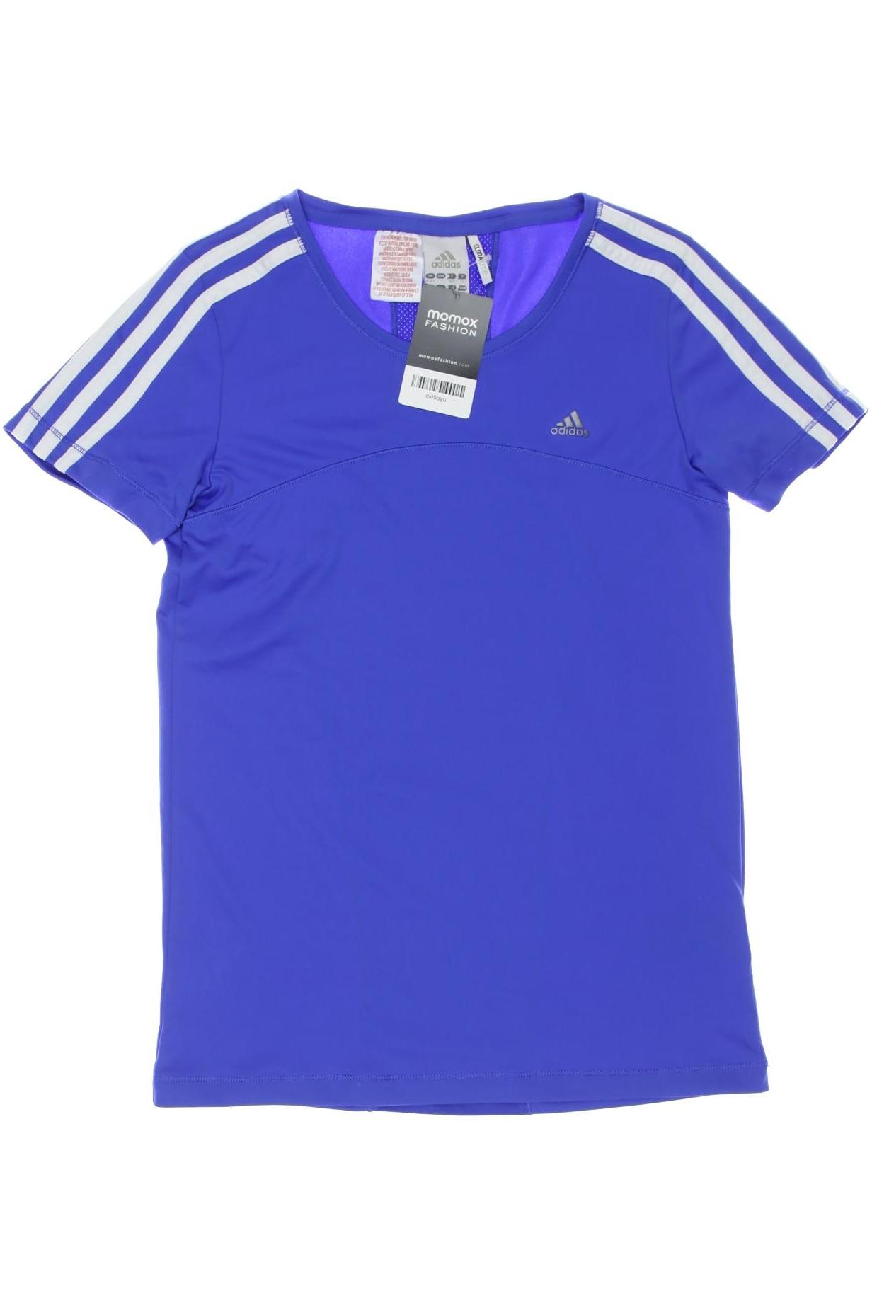 

adidas Damen T-Shirt, blau, Gr. 176