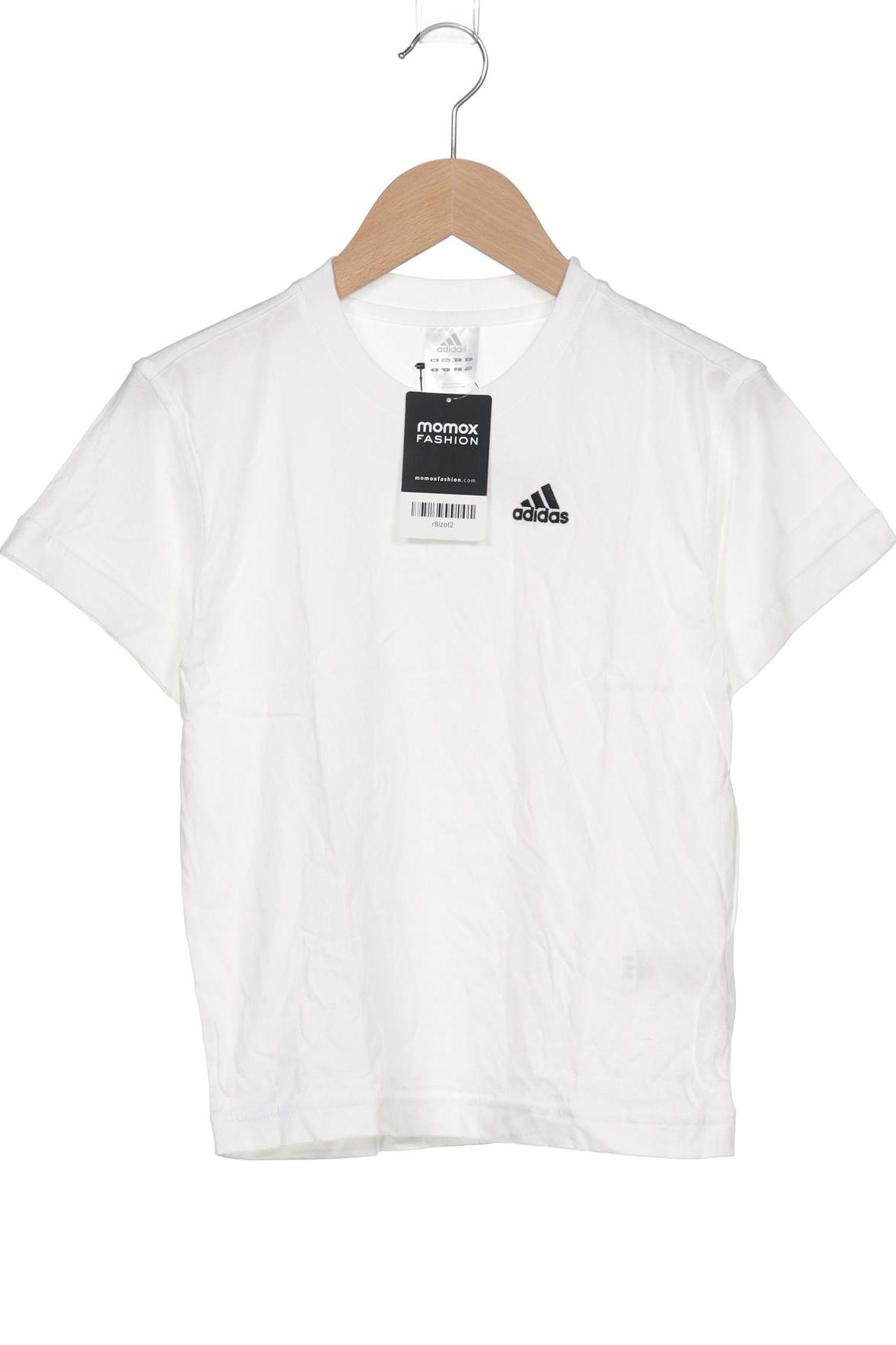 

adidas Damen T-Shirt, weiß, Gr. 116