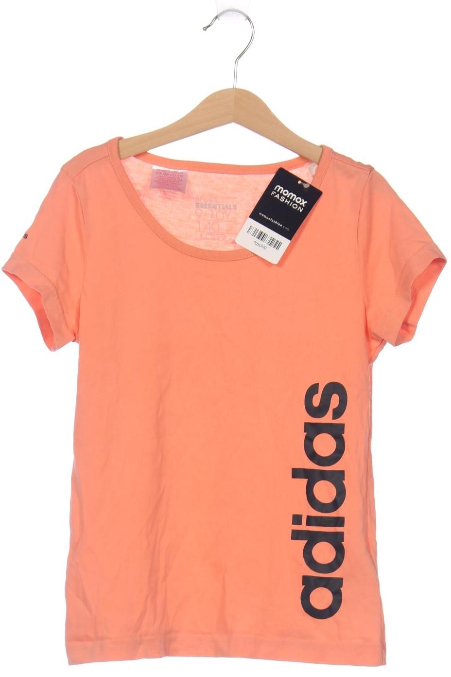 

adidas Mädchen T-Shirt, orange, Gr. 140
