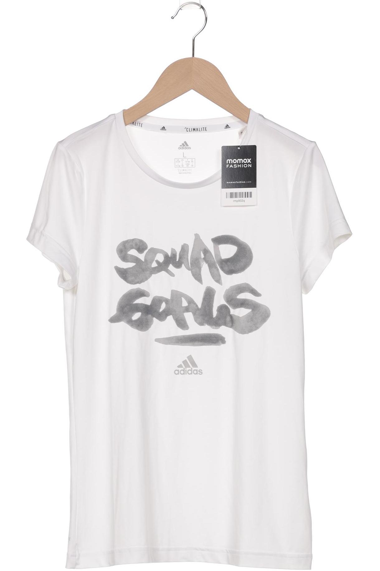 

adidas Mädchen T-Shirt, weiß