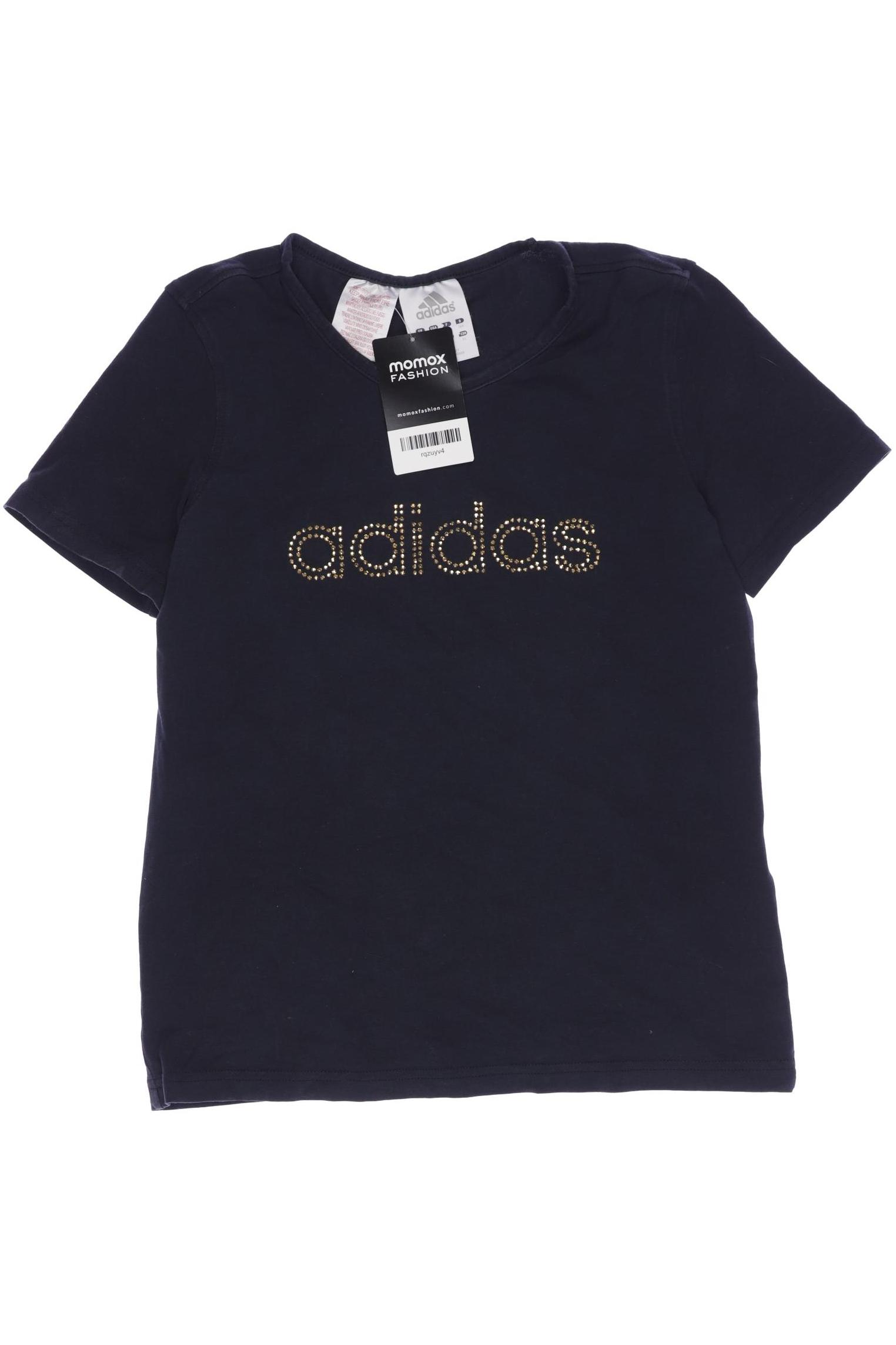 

adidas Damen T-Shirt, marineblau, Gr. 164