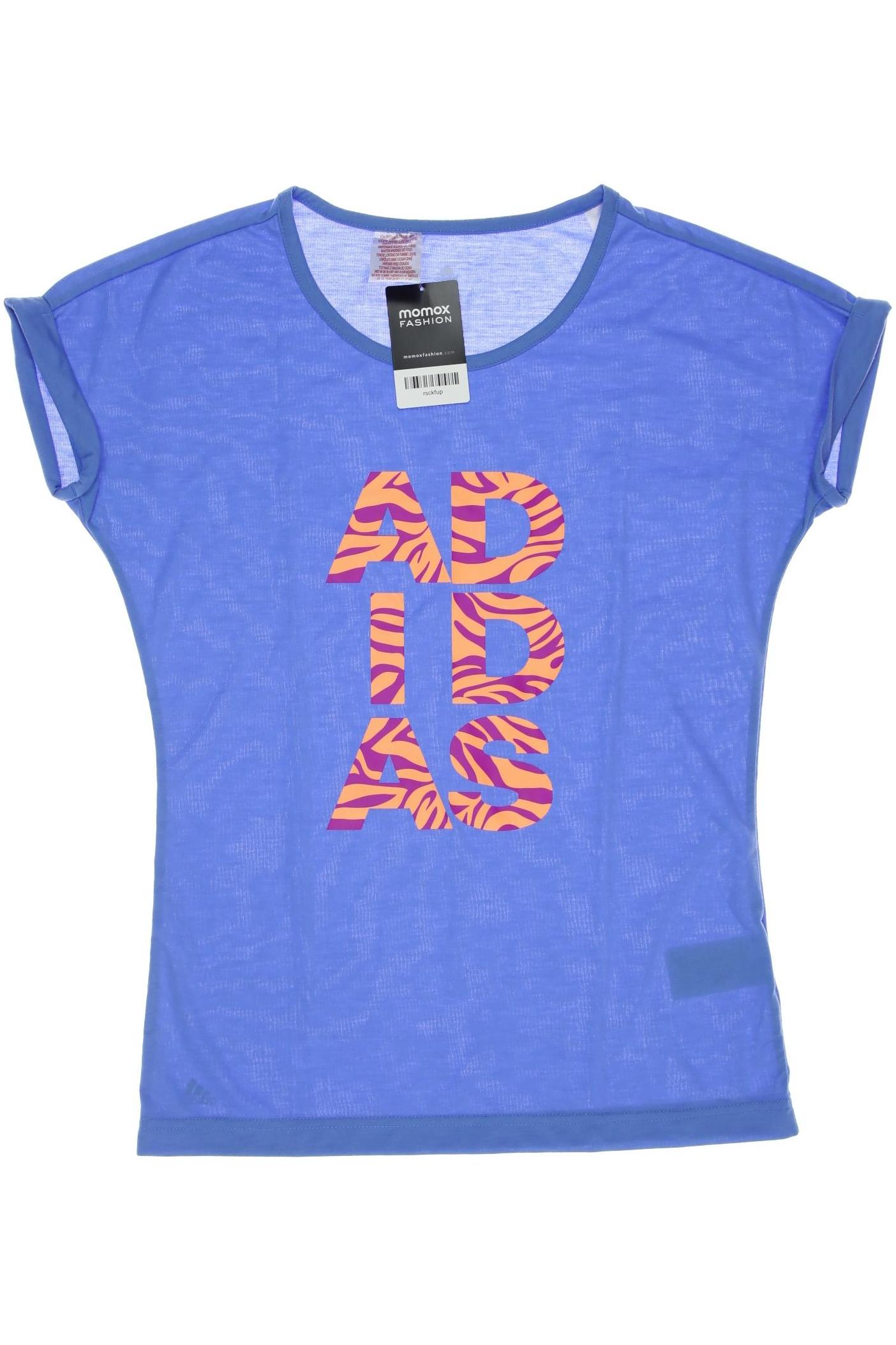 

adidas Damen T-Shirt, blau, Gr. 170