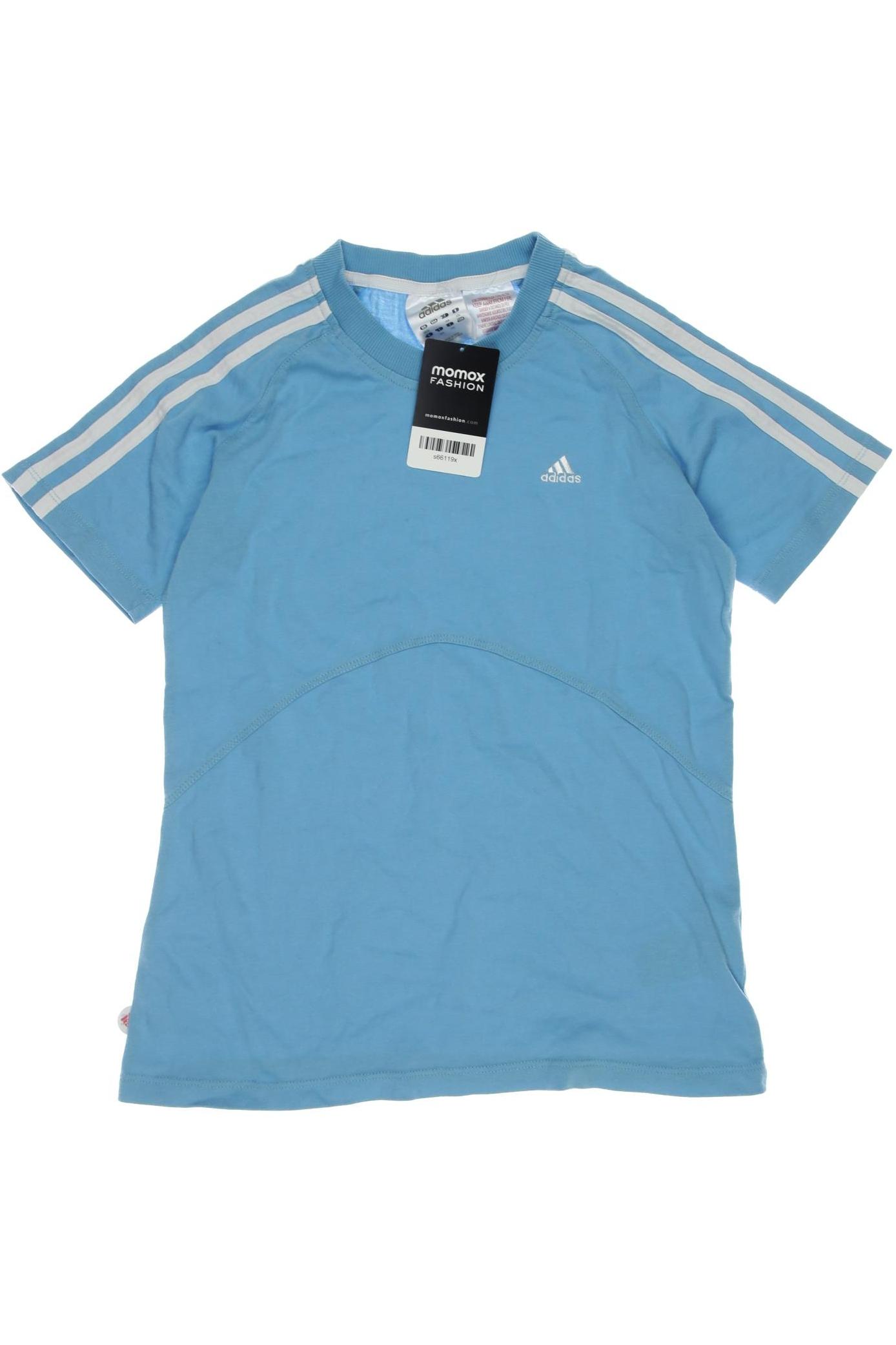 

adidas Damen T-Shirt, blau, Gr. 176