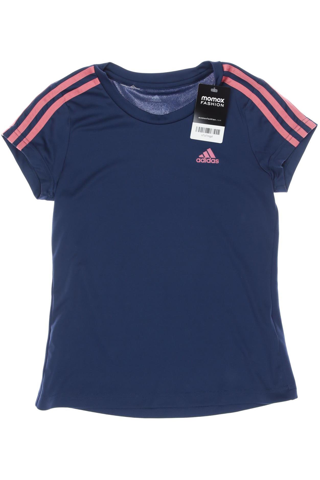 

adidas Damen T-Shirt, marineblau, Gr. 152