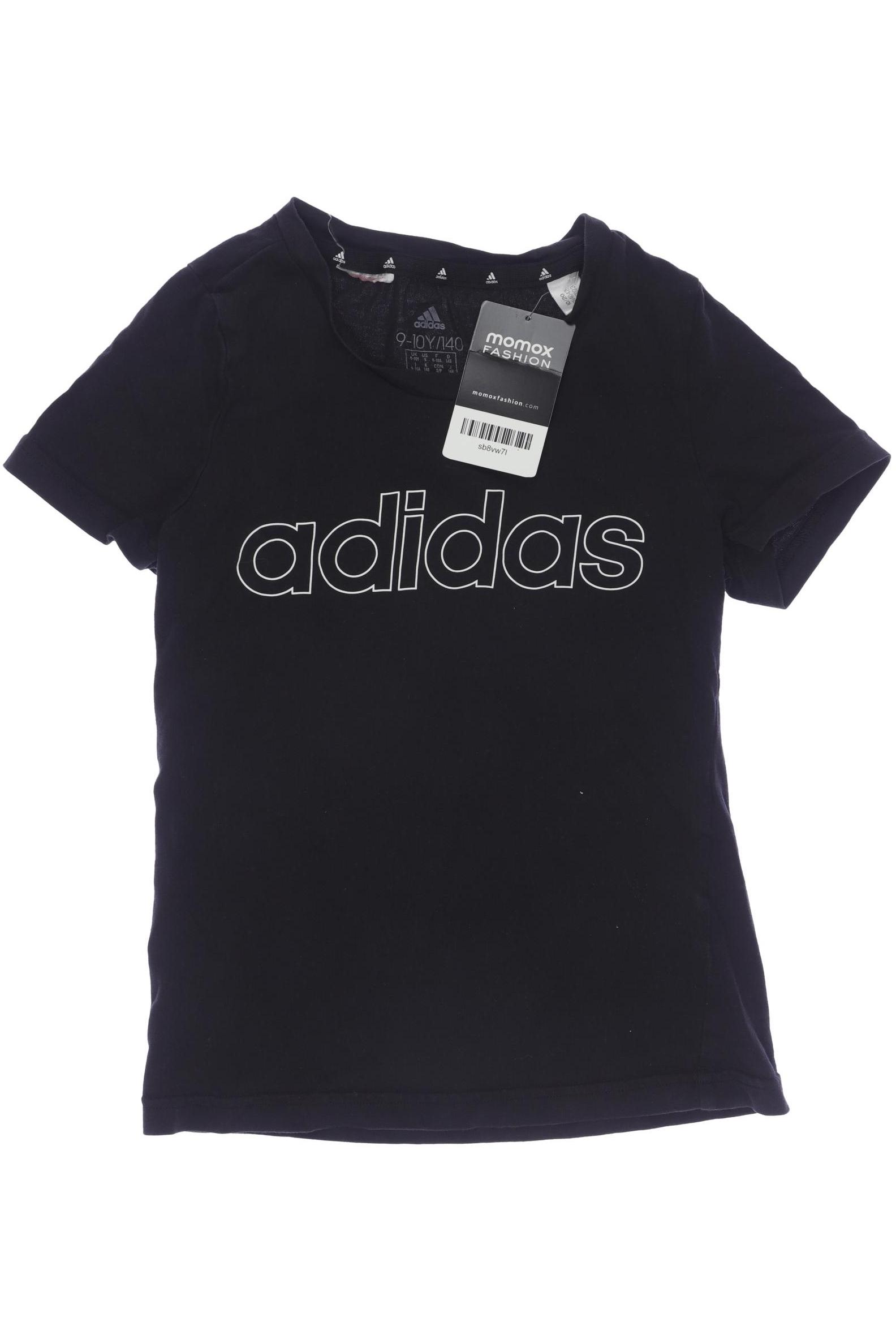 

adidas Damen T-Shirt, schwarz, Gr. 140