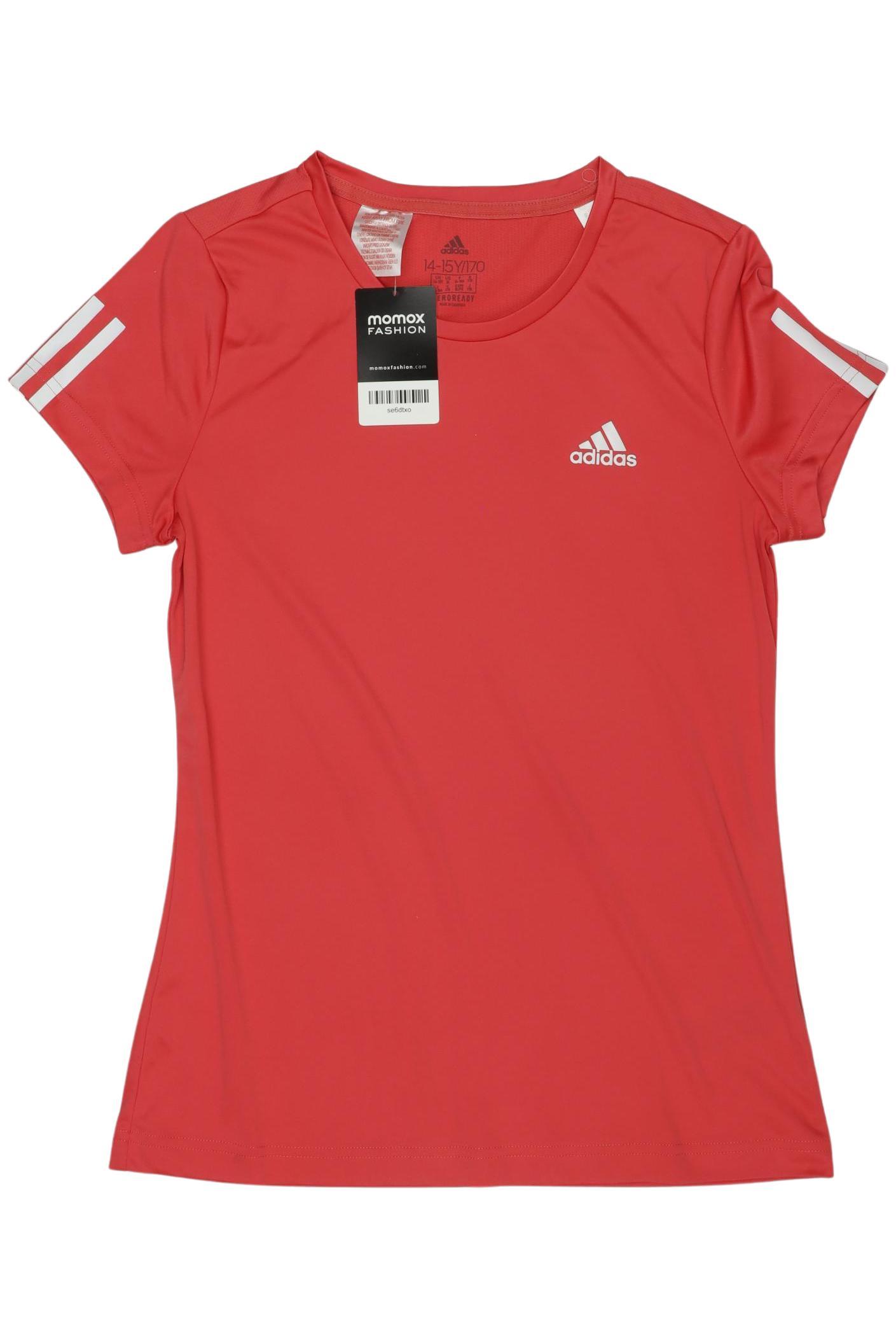 

adidas Damen T-Shirt, rot, Gr. 170