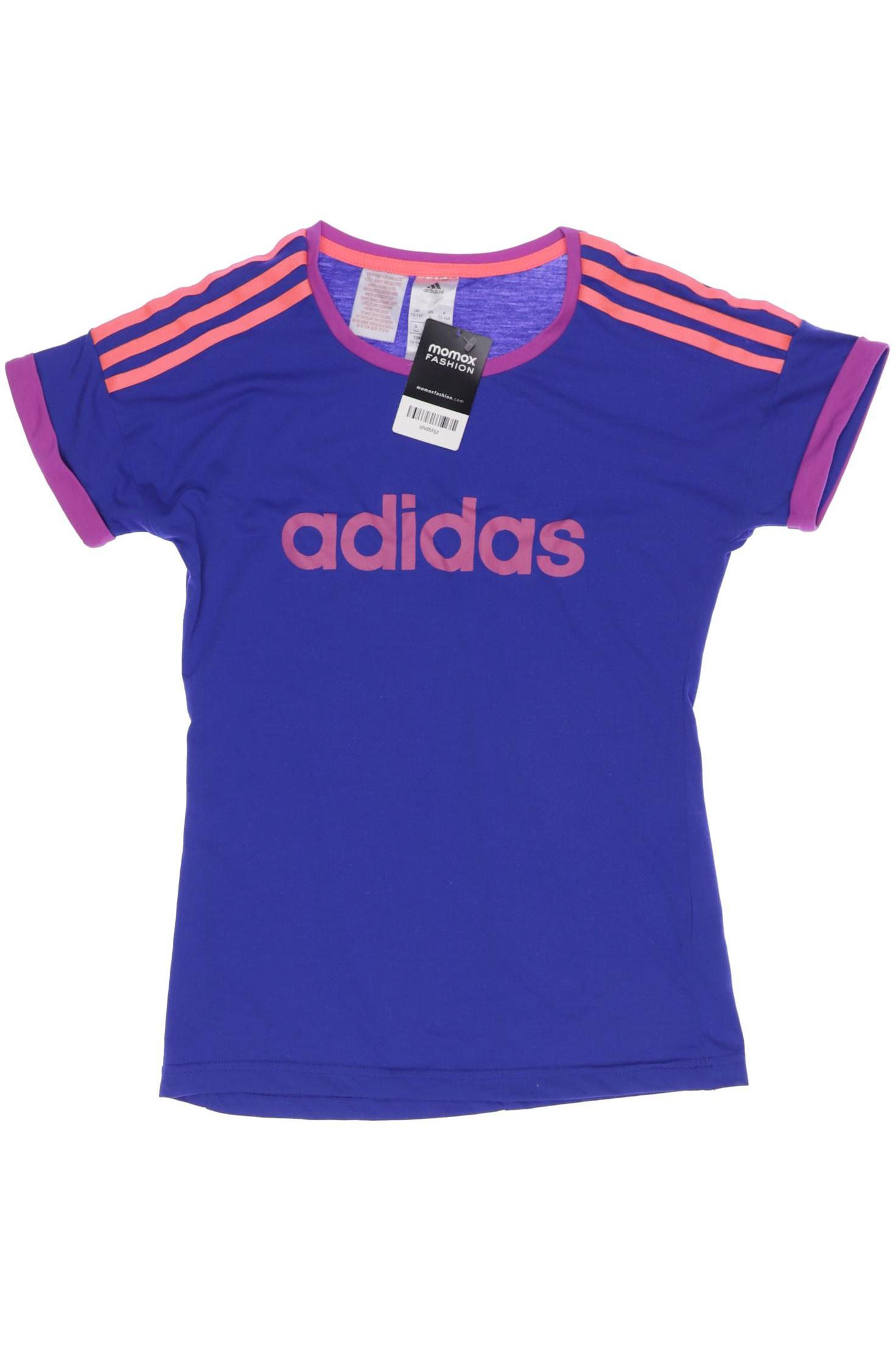 

adidas Damen T-Shirt, blau, Gr. 164