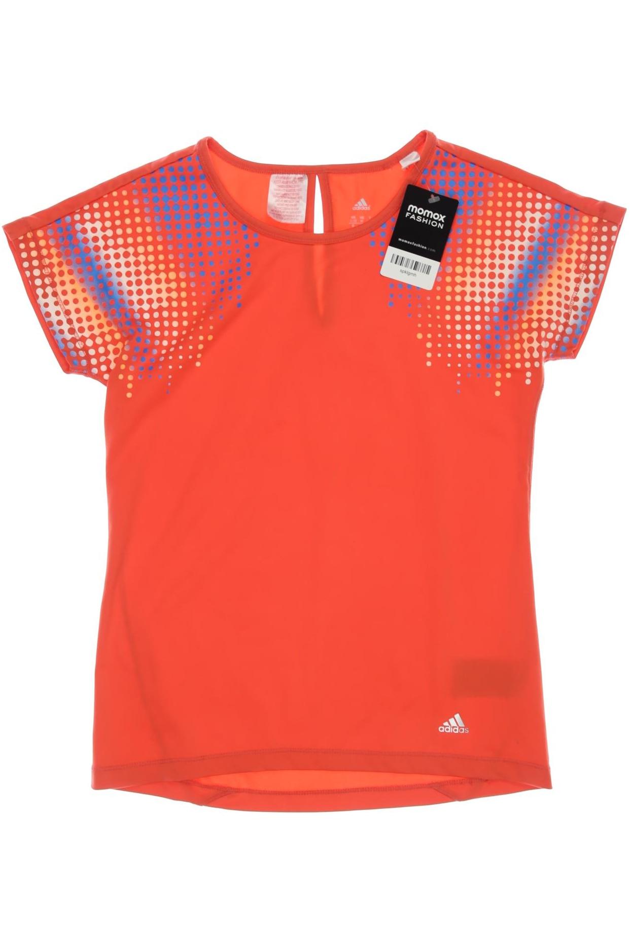 

adidas Damen T-Shirt, orange, Gr. 152