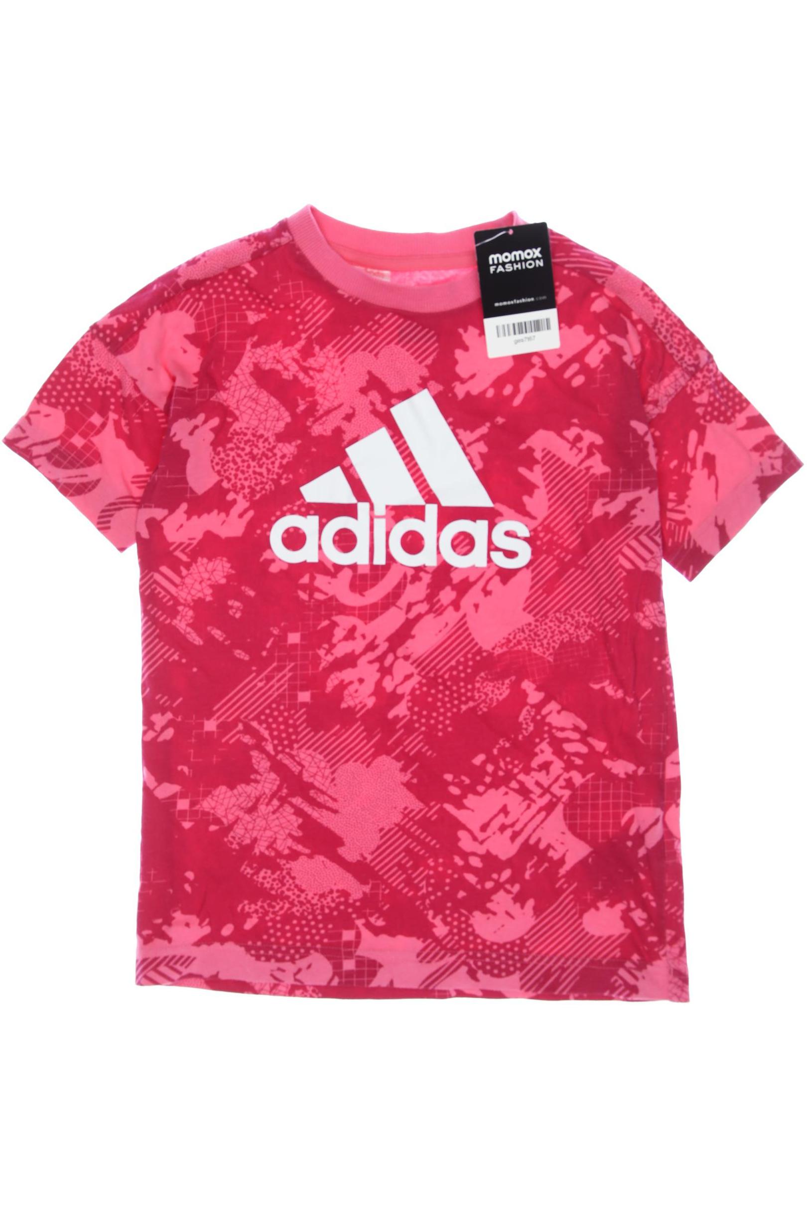 

adidas Damen T-Shirt, pink, Gr. 140