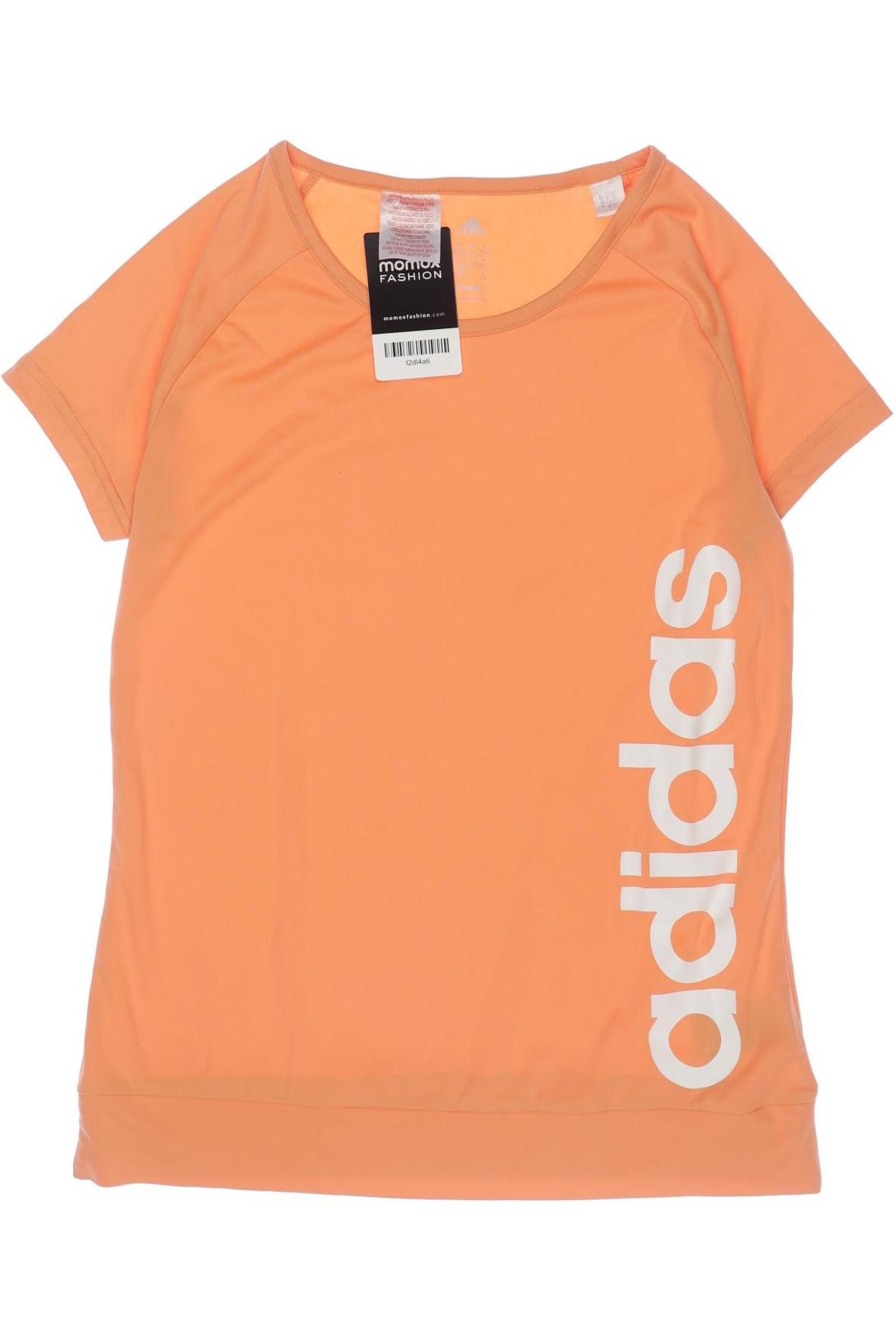 

adidas Damen T-Shirt, orange, Gr. 164