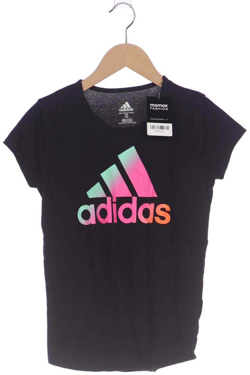 

adidas Damen T-Shirt, schwarz, Gr. 158