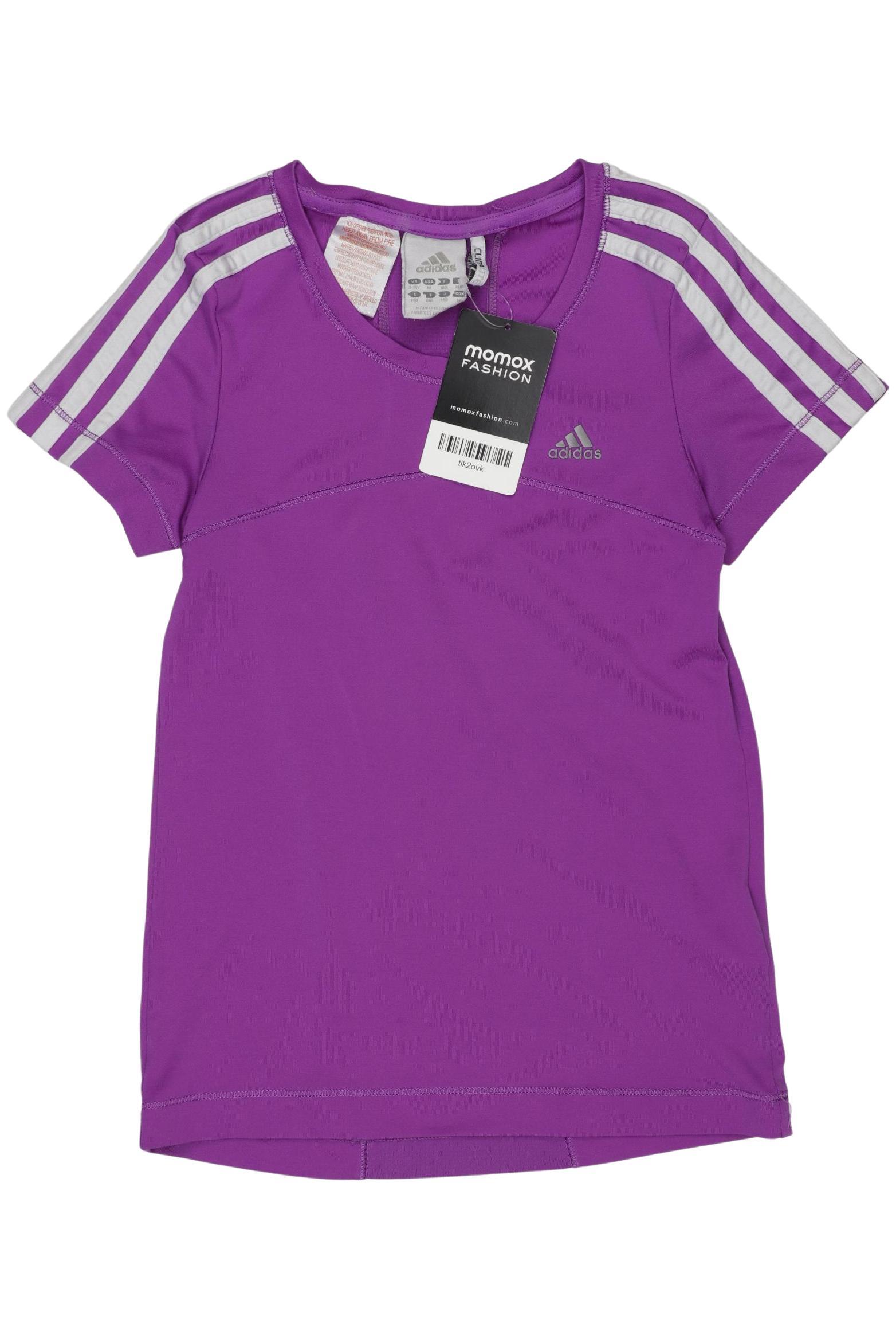 

adidas Damen T-Shirt, flieder, Gr. 140
