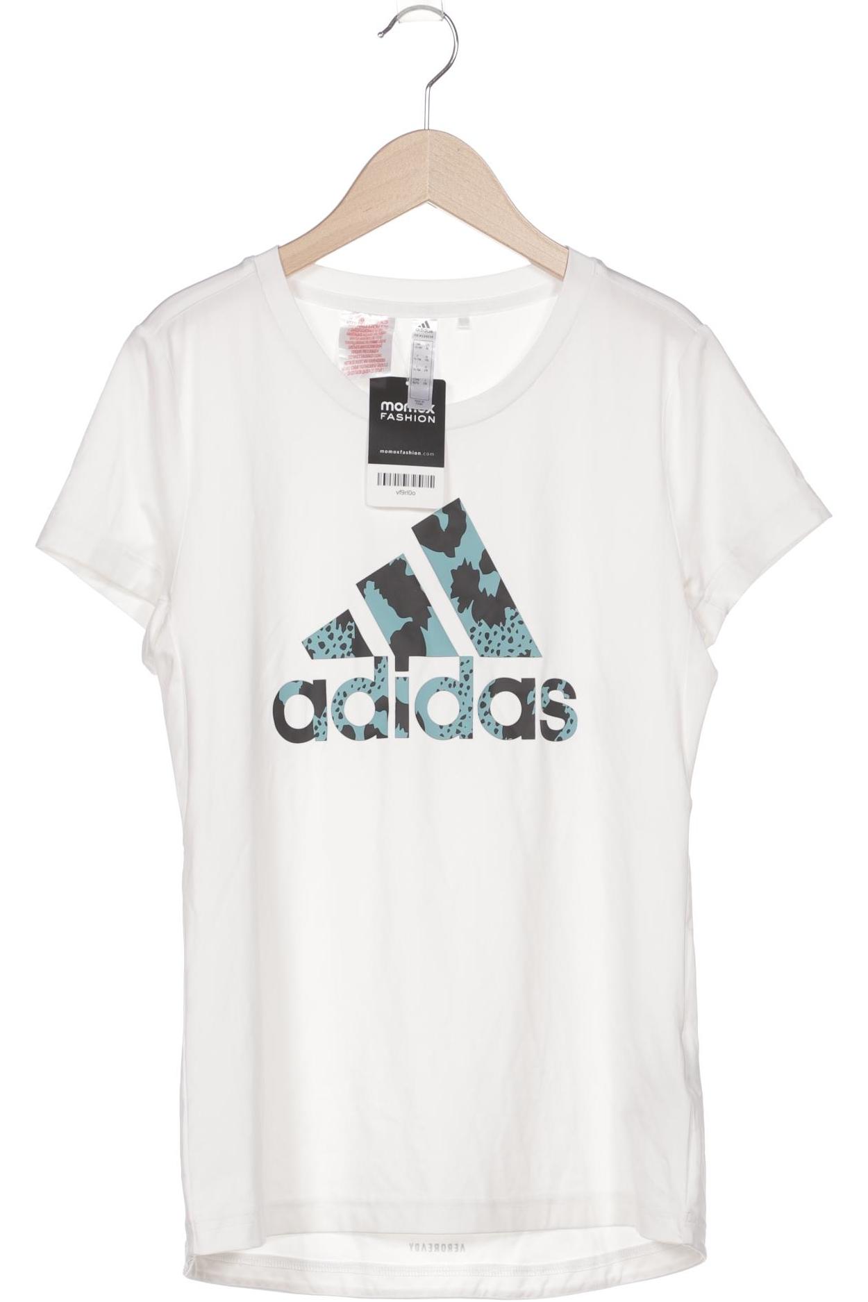 

adidas Damen T-Shirt, weiß, Gr. 170