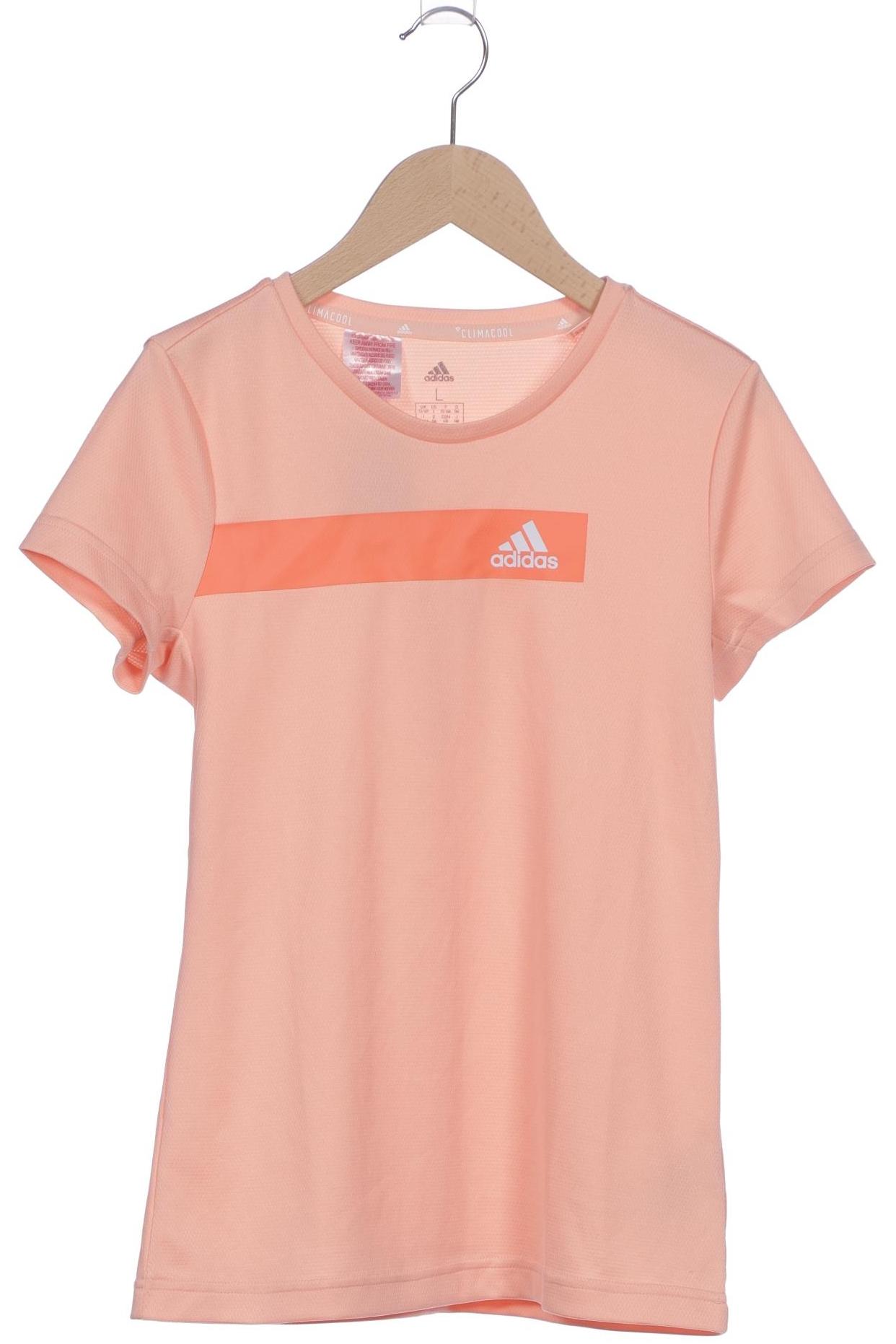 

adidas Damen T-Shirt, orange, Gr. 164