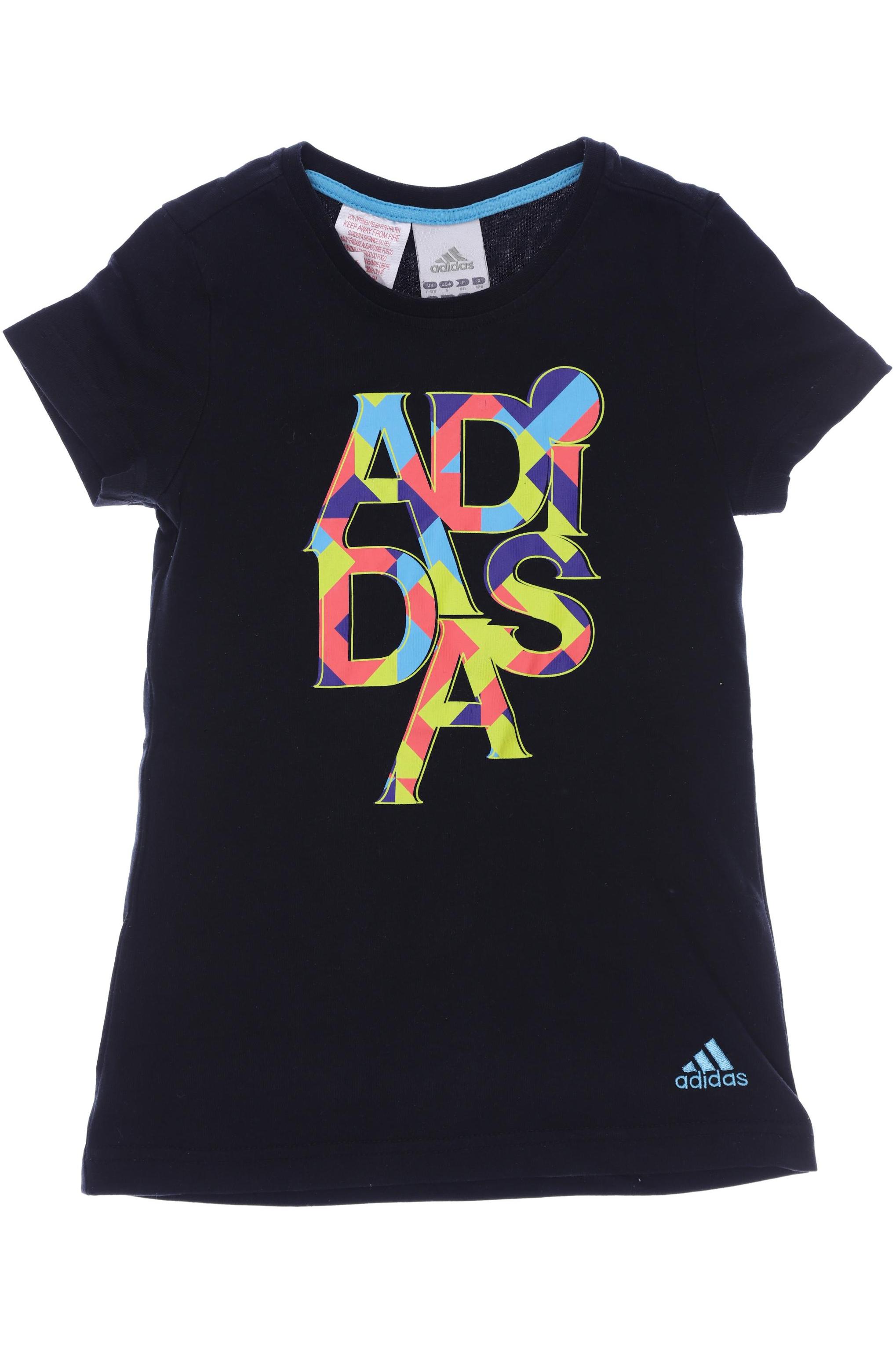 

adidas Damen T-Shirt, schwarz, Gr. 128