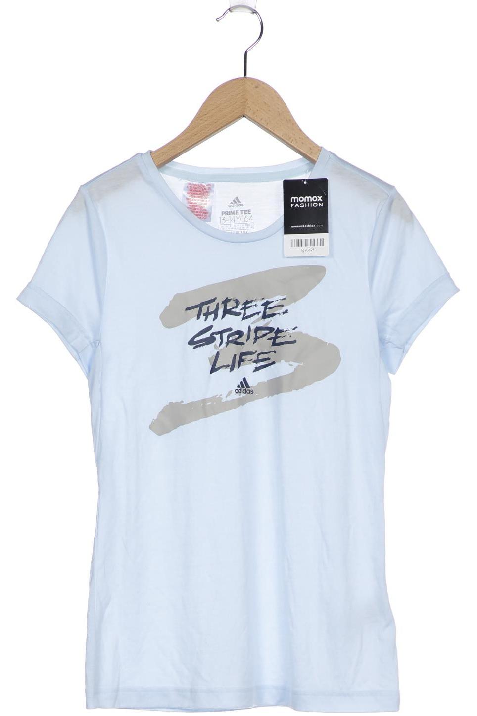 

adidas Damen T-Shirt, hellblau, Gr. 164