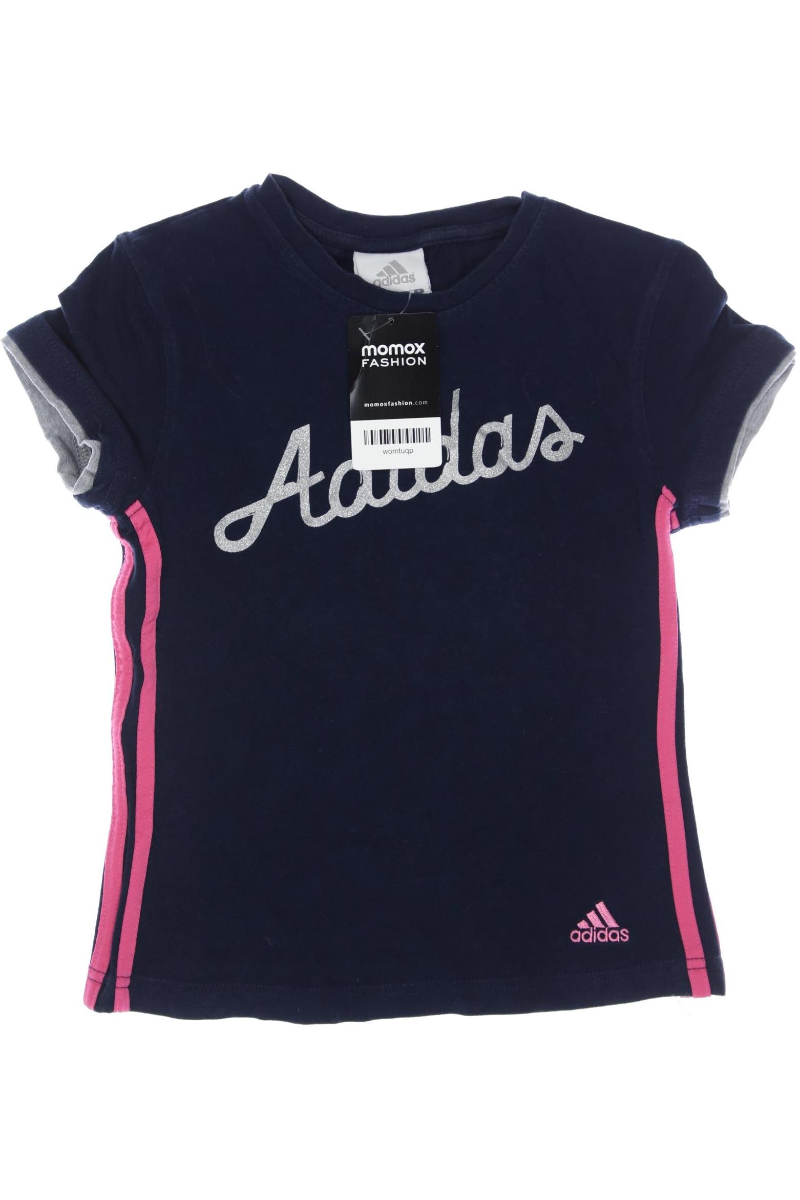 

adidas Damen T-Shirt, marineblau, Gr. 140
