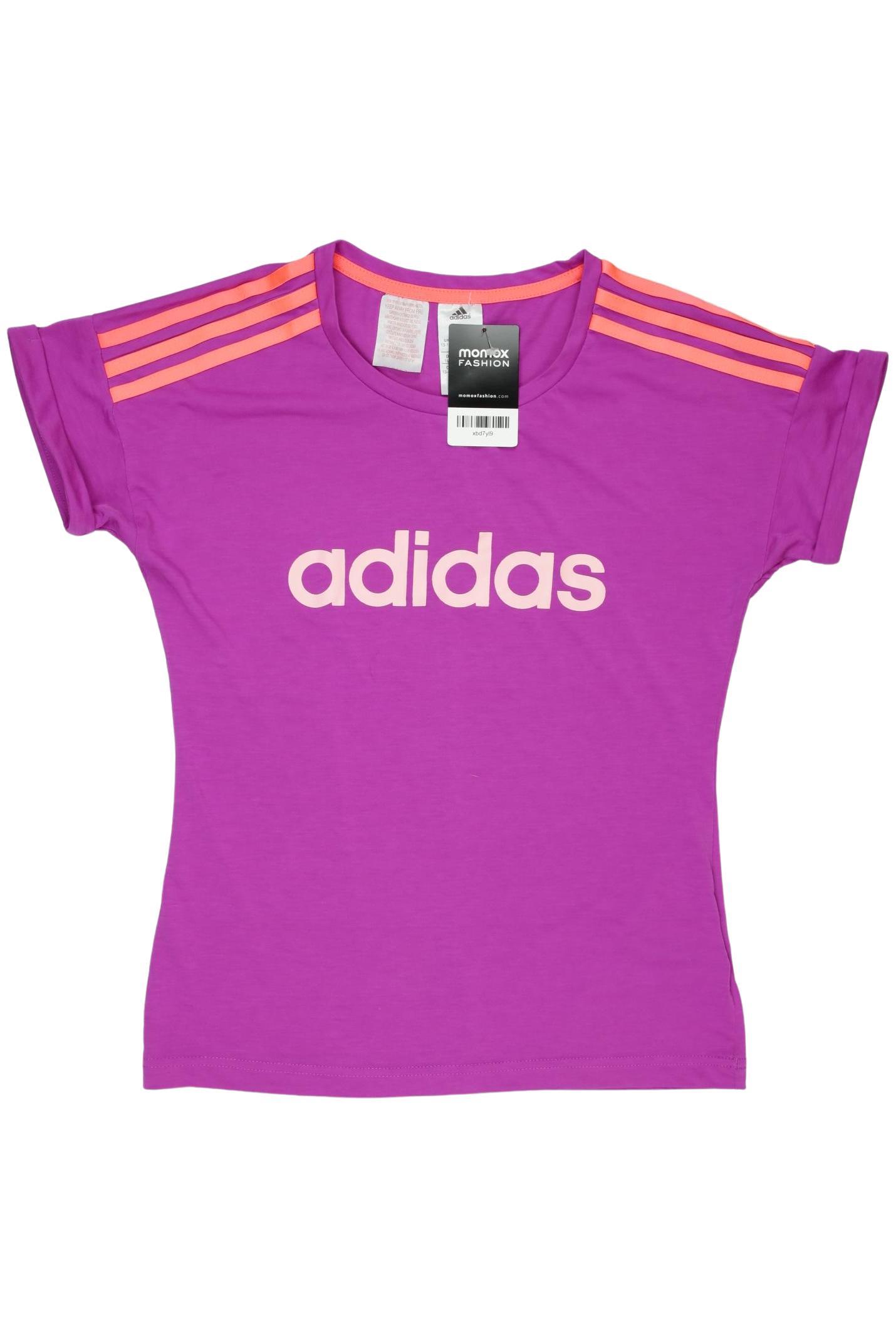 

adidas Damen T-Shirt, flieder, Gr. 164