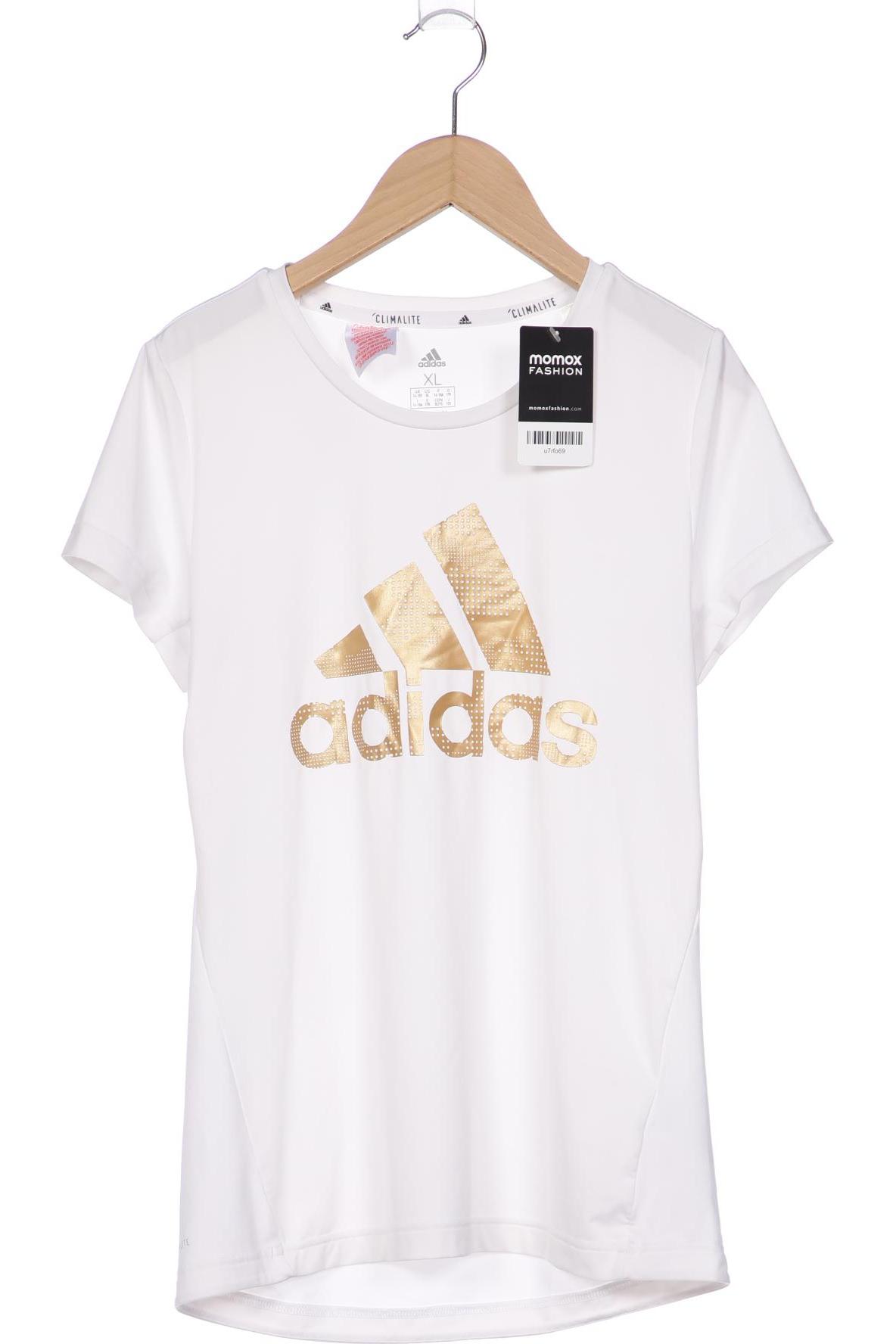 

adidas Damen T-Shirt, weiß, Gr. 170