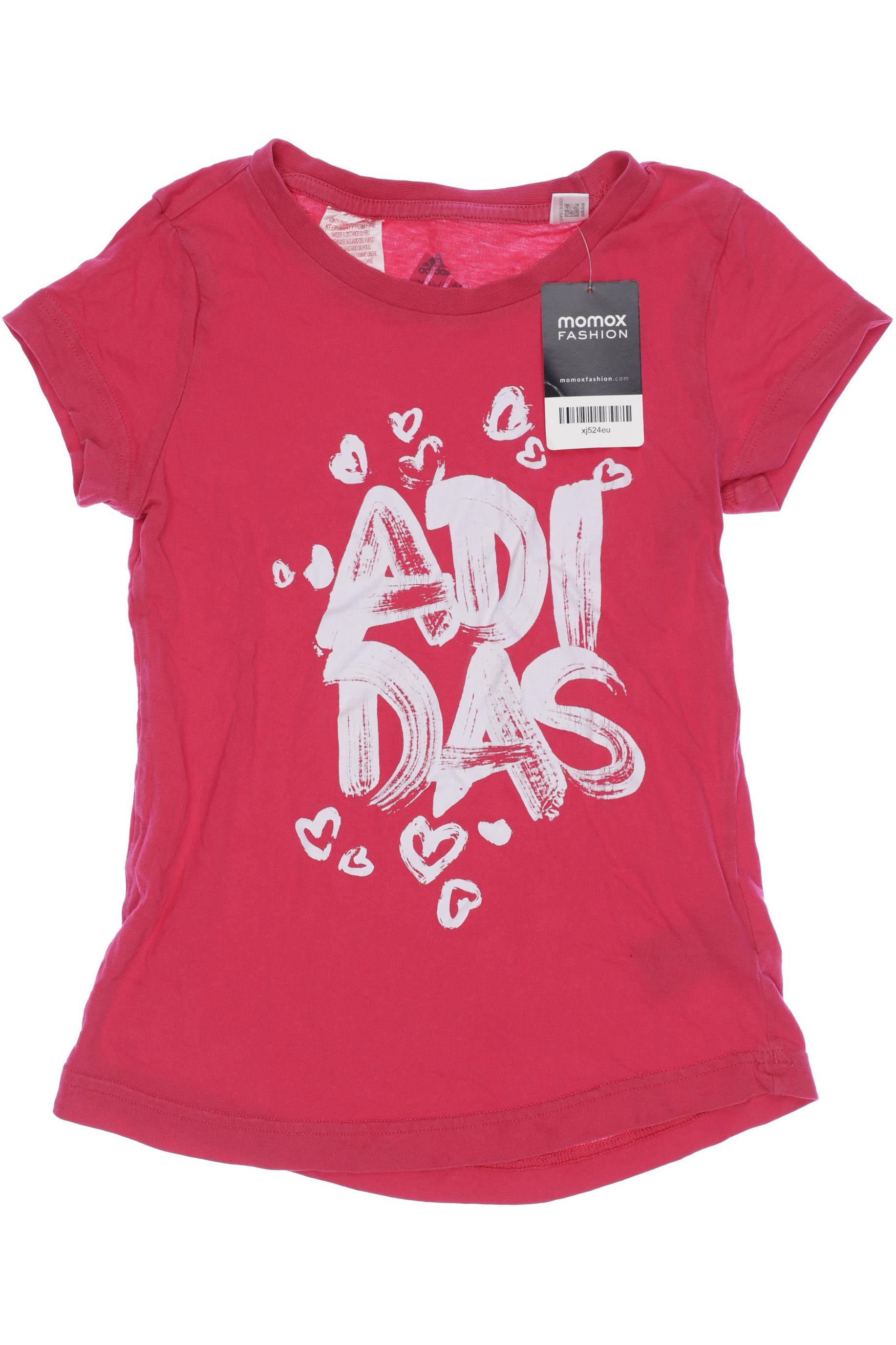 

adidas Damen T-Shirt, pink, Gr. 140