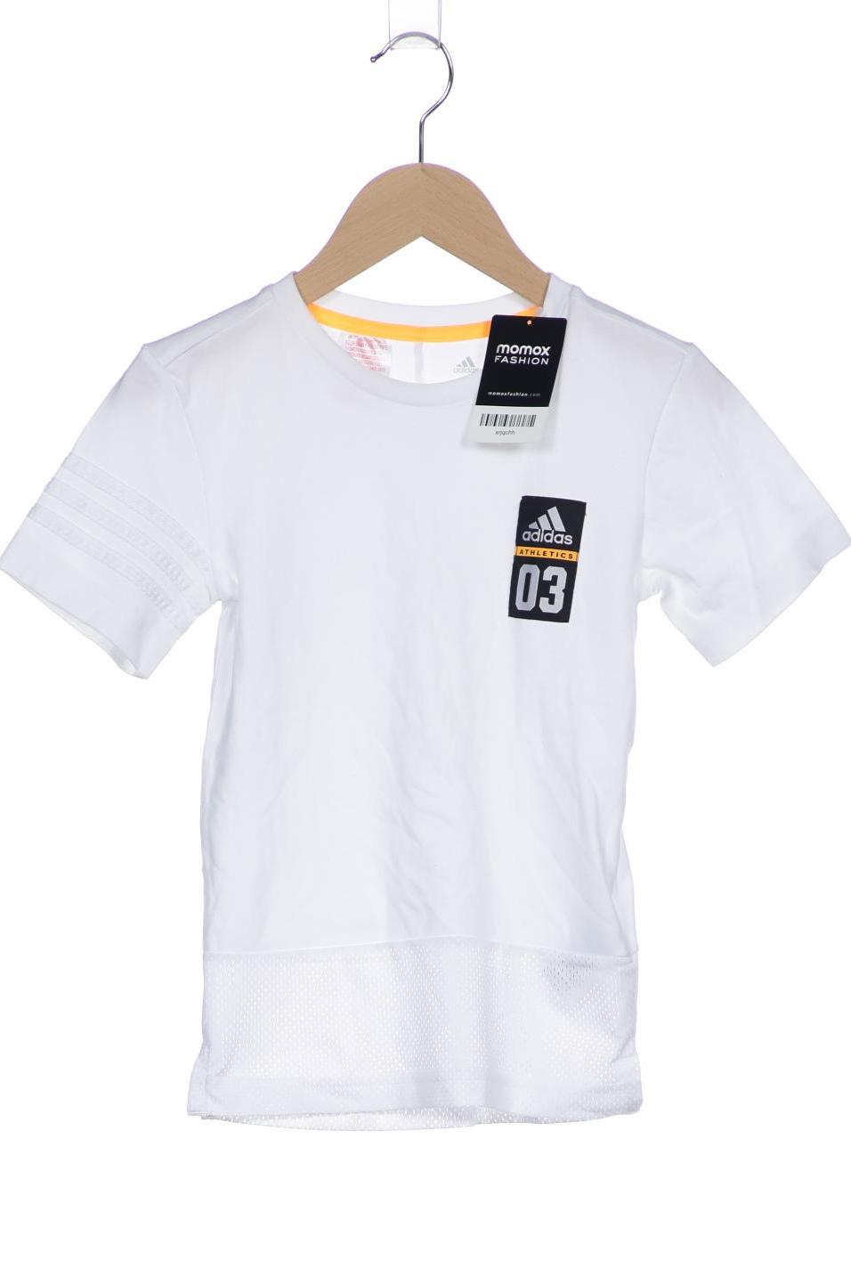 

adidas Damen T-Shirt, weiß, Gr. 128