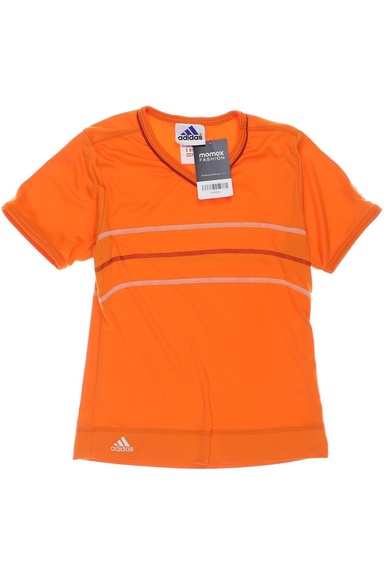 

adidas Damen T-Shirt, orange, Gr. 152