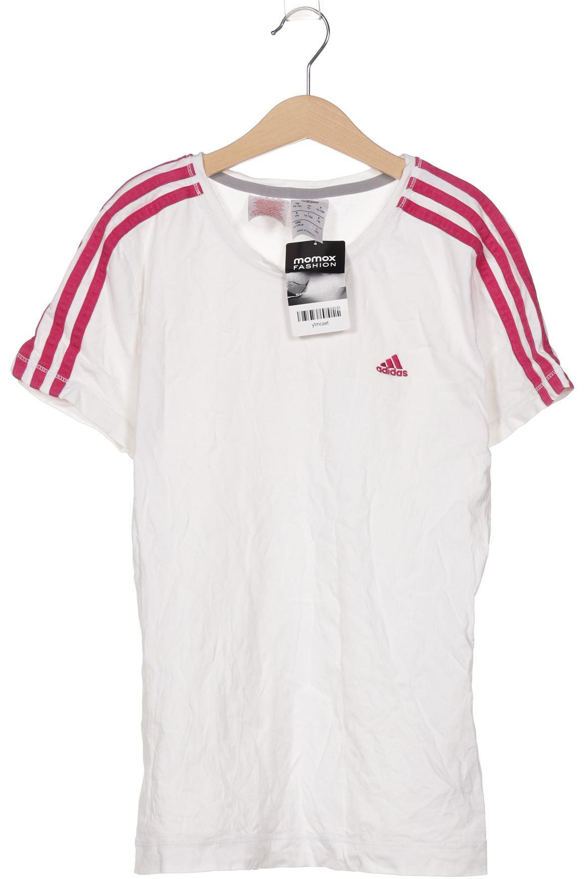 

adidas Damen T-Shirt, weiß, Gr. 170